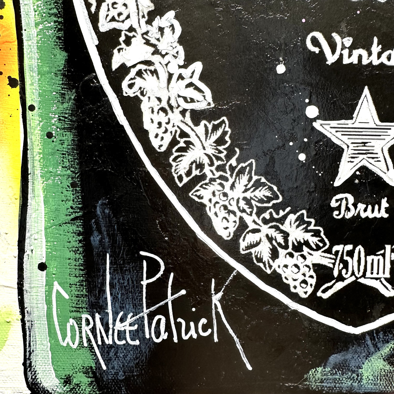 Patrick Cornée, Snoopy est une rock star, peinture - Galerie de vente et d’achat d’art contemporain en ligne Artalistic