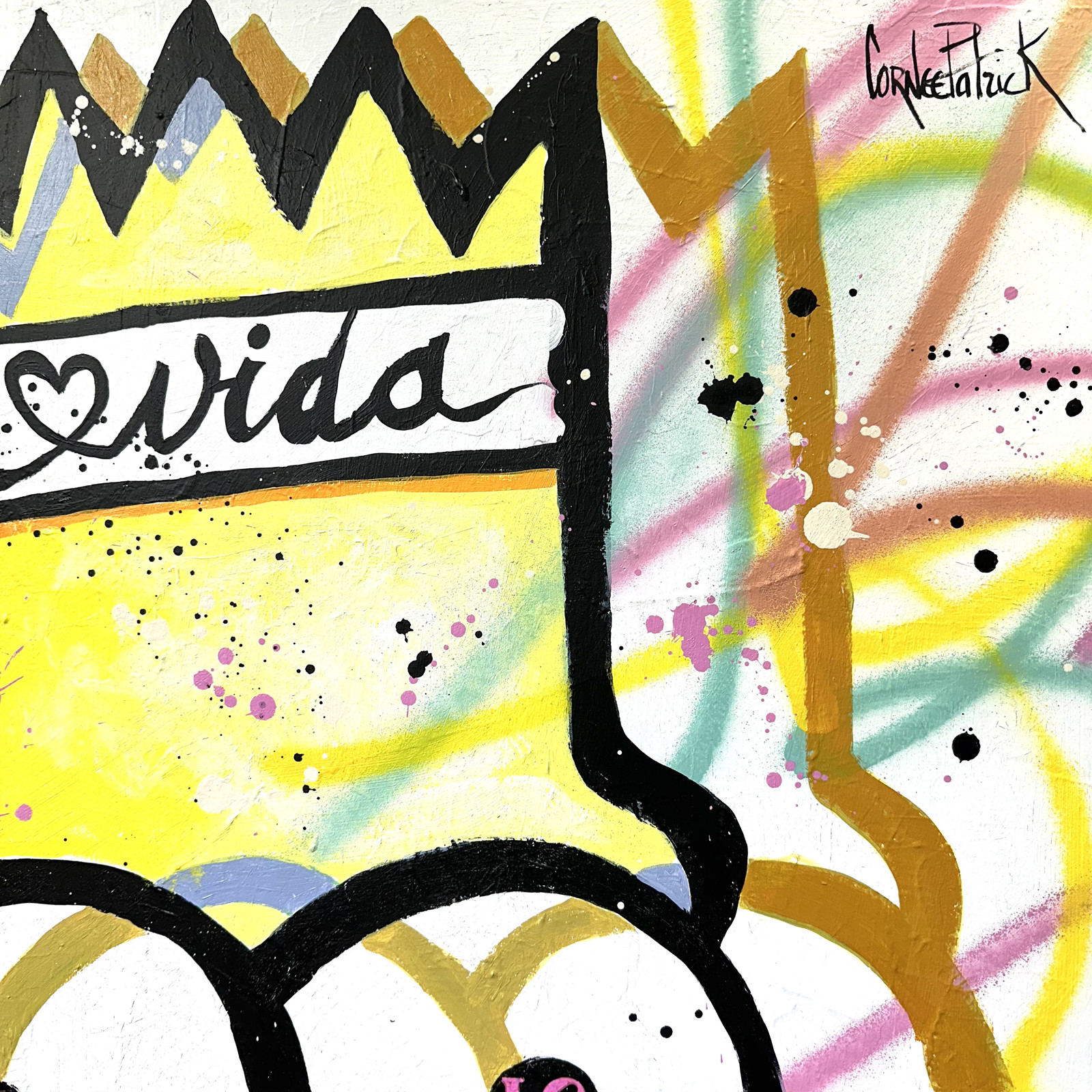 Patrick Cornée, Bart Simpson, peinture - Galerie de vente et d’achat d’art contemporain en ligne Artalistic
