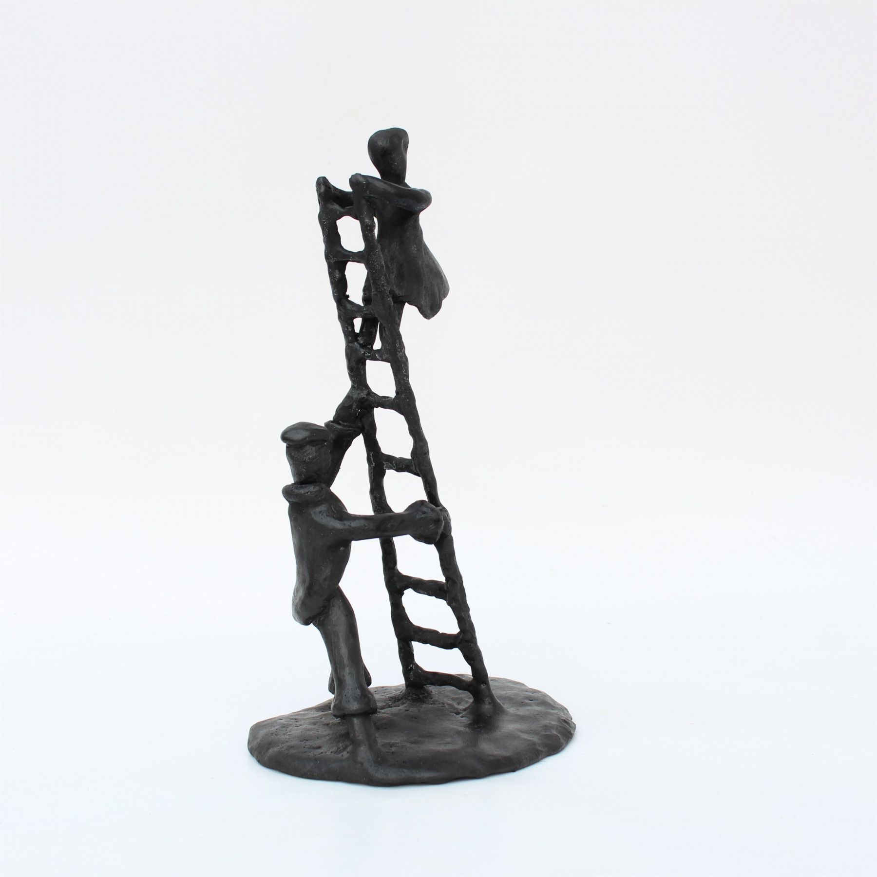 Didier Fournier, L'échelle, sculpture - Galerie de vente et d’achat d’art contemporain en ligne Artalistic