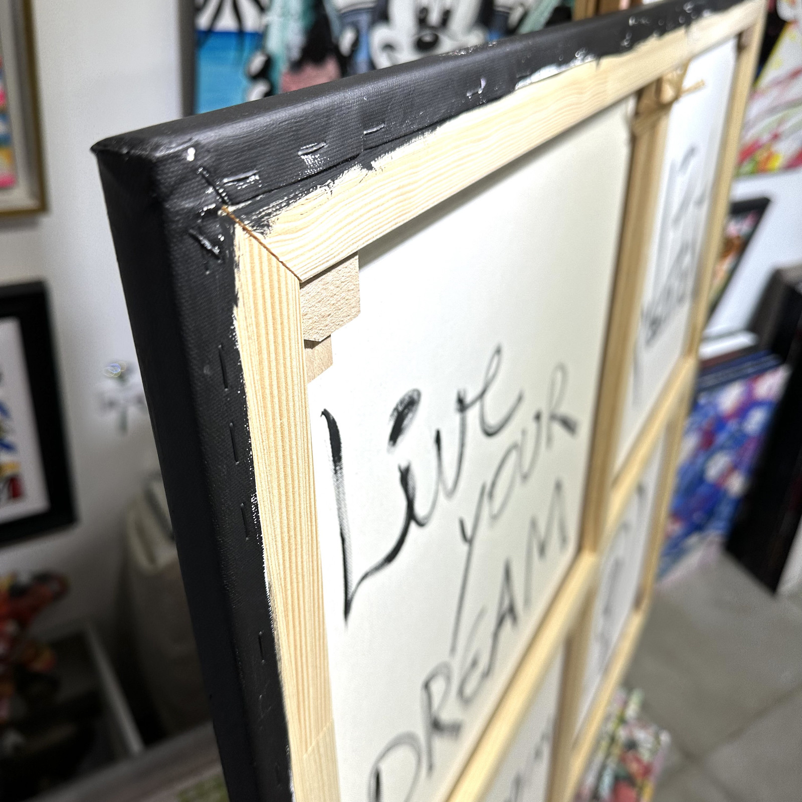 Patrick Cornée, Live your dream, peinture - Galerie de vente et d’achat d’art contemporain en ligne Artalistic