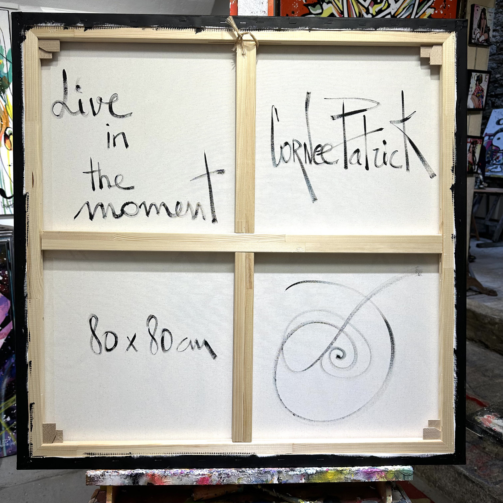 Patrick Cornée, Live in the moment, peinture - Galerie de vente et d’achat d’art contemporain en ligne Artalistic