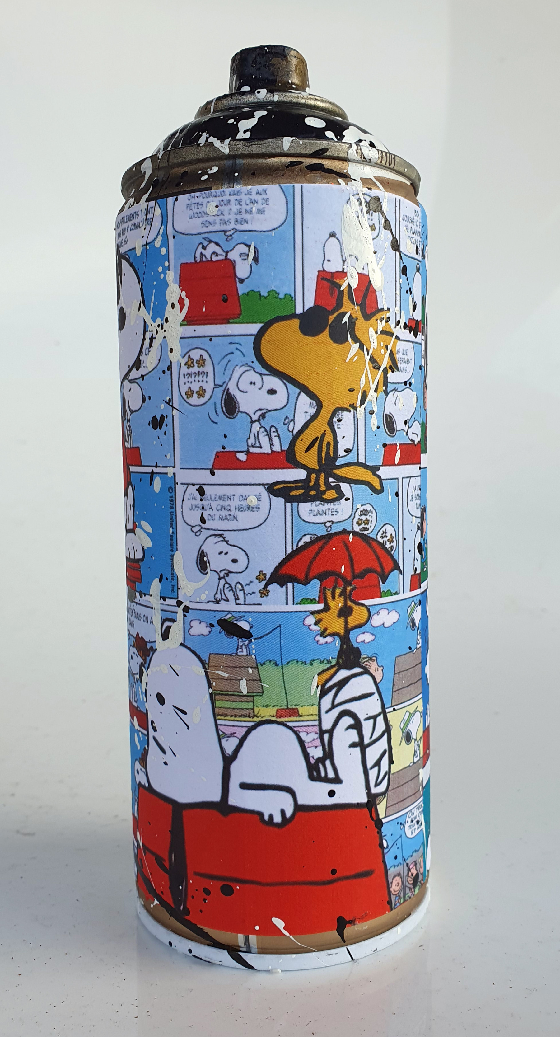 Spaco, Bombe Snoopy, sculpture - Galerie de vente et d’achat d’art contemporain en ligne Artalistic