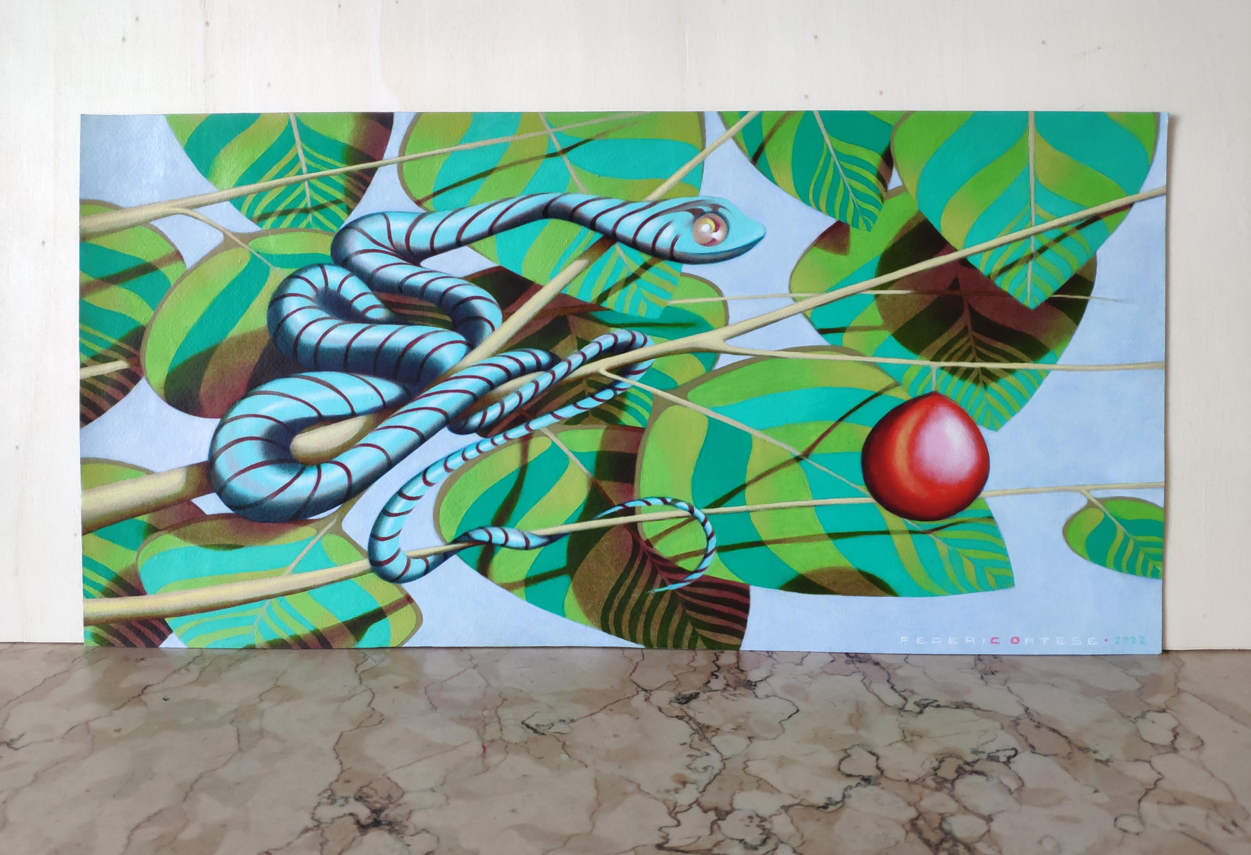 Federico Cortese, Eden, peinture - Galerie de vente et d’achat d’art contemporain en ligne Artalistic
