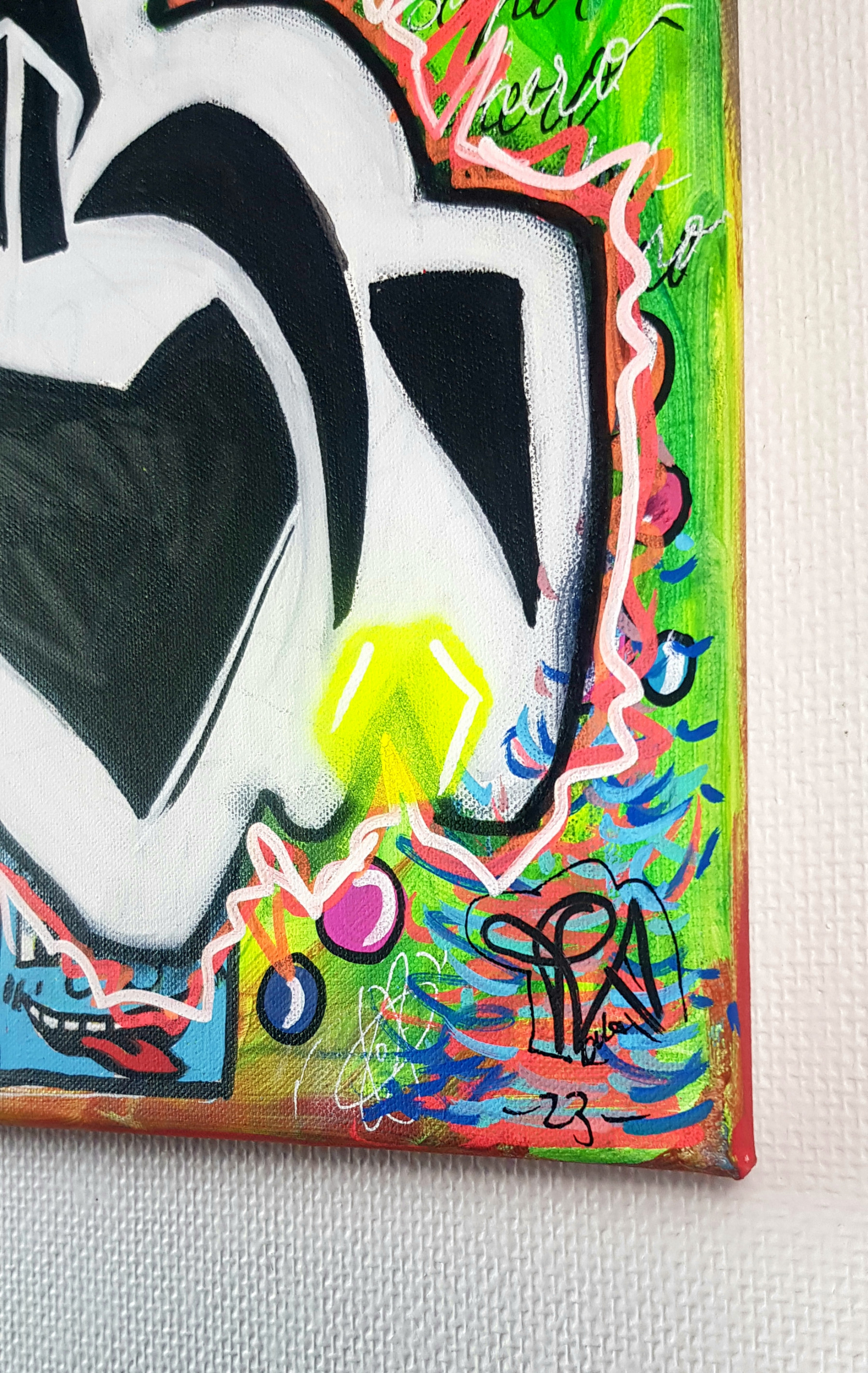 Priscilla Vettese, Goldo power, peinture - Galerie de vente et d’achat d’art contemporain en ligne Artalistic