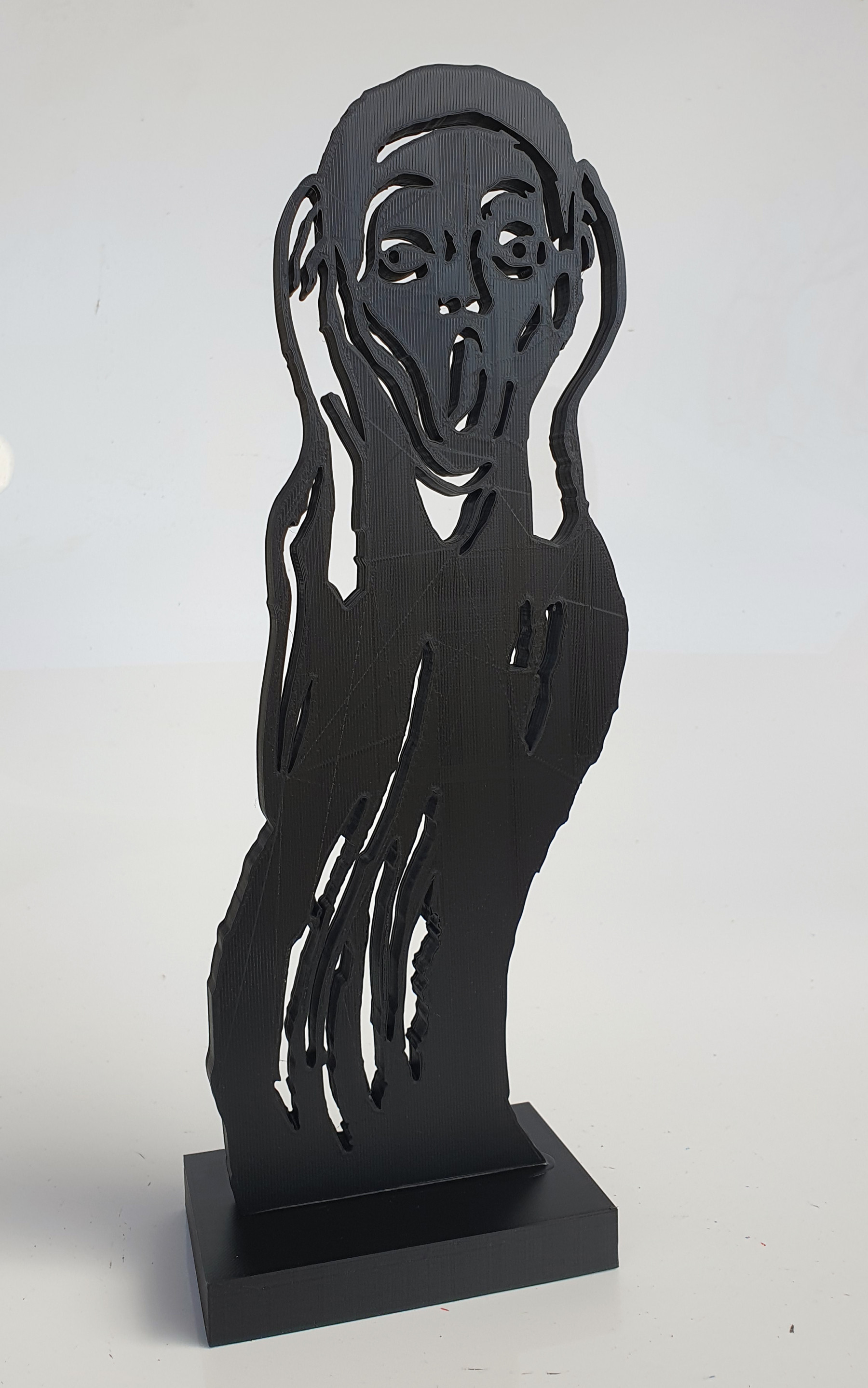 PyB, Cri de Munch, sculpture - Galerie de vente et d’achat d’art contemporain en ligne Artalistic