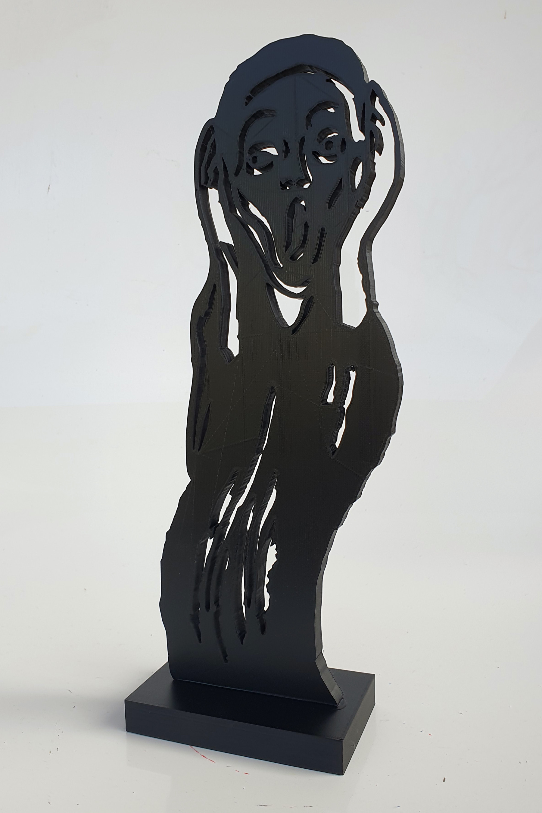 PyB, Cri de Munch, sculpture - Galerie de vente et d’achat d’art contemporain en ligne Artalistic