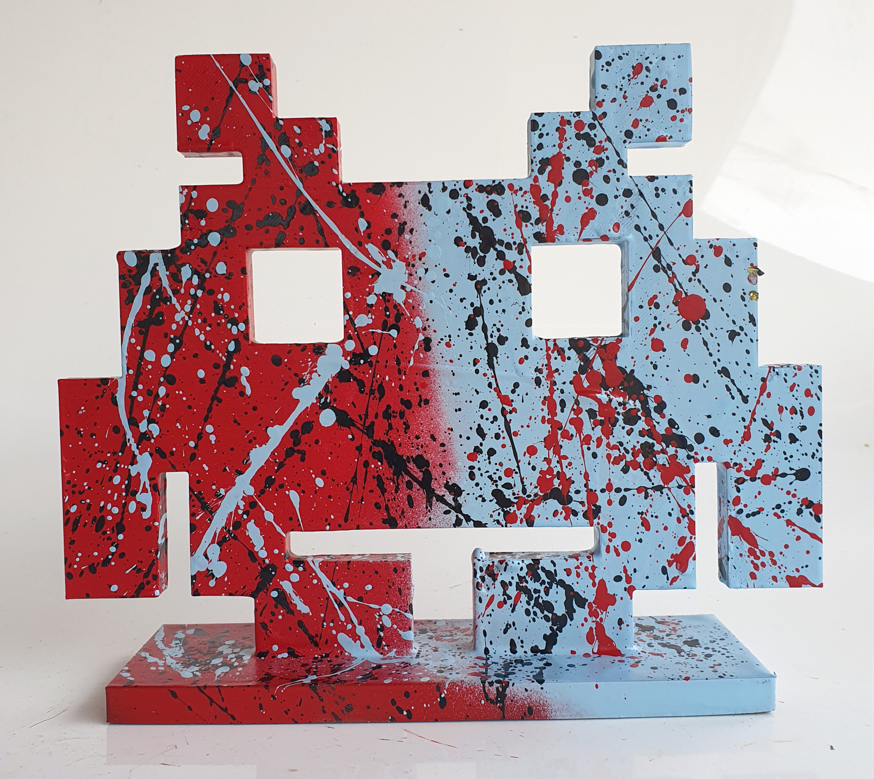 Spaco, game over invyder, sculpture - Galerie de vente et d’achat d’art contemporain en ligne Artalistic