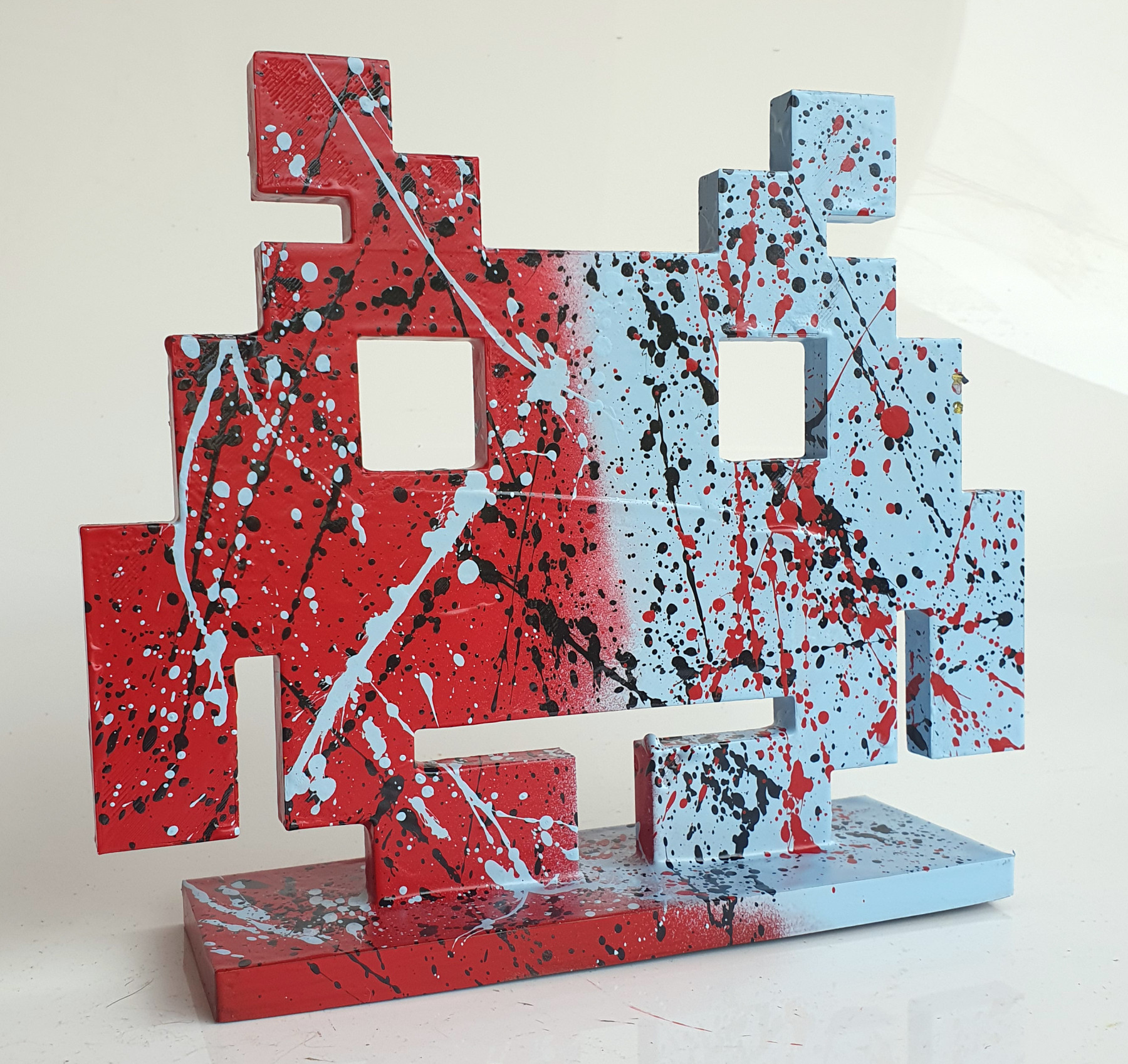 Spaco, game over invyder, sculpture - Galerie de vente et d’achat d’art contemporain en ligne Artalistic
