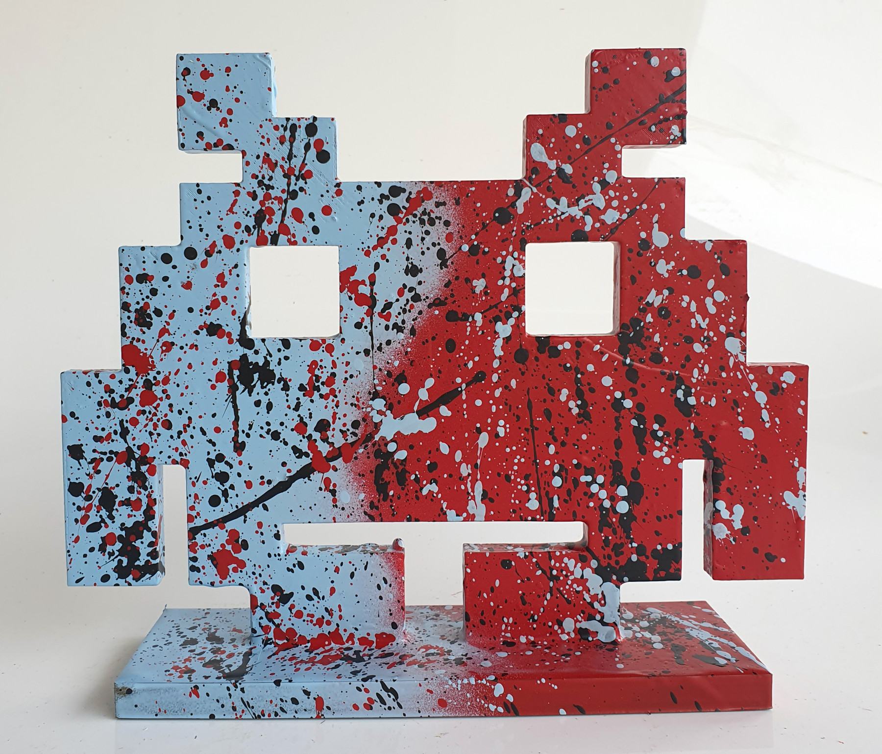 Spaco, game over invyder, sculpture - Galerie de vente et d’achat d’art contemporain en ligne Artalistic
