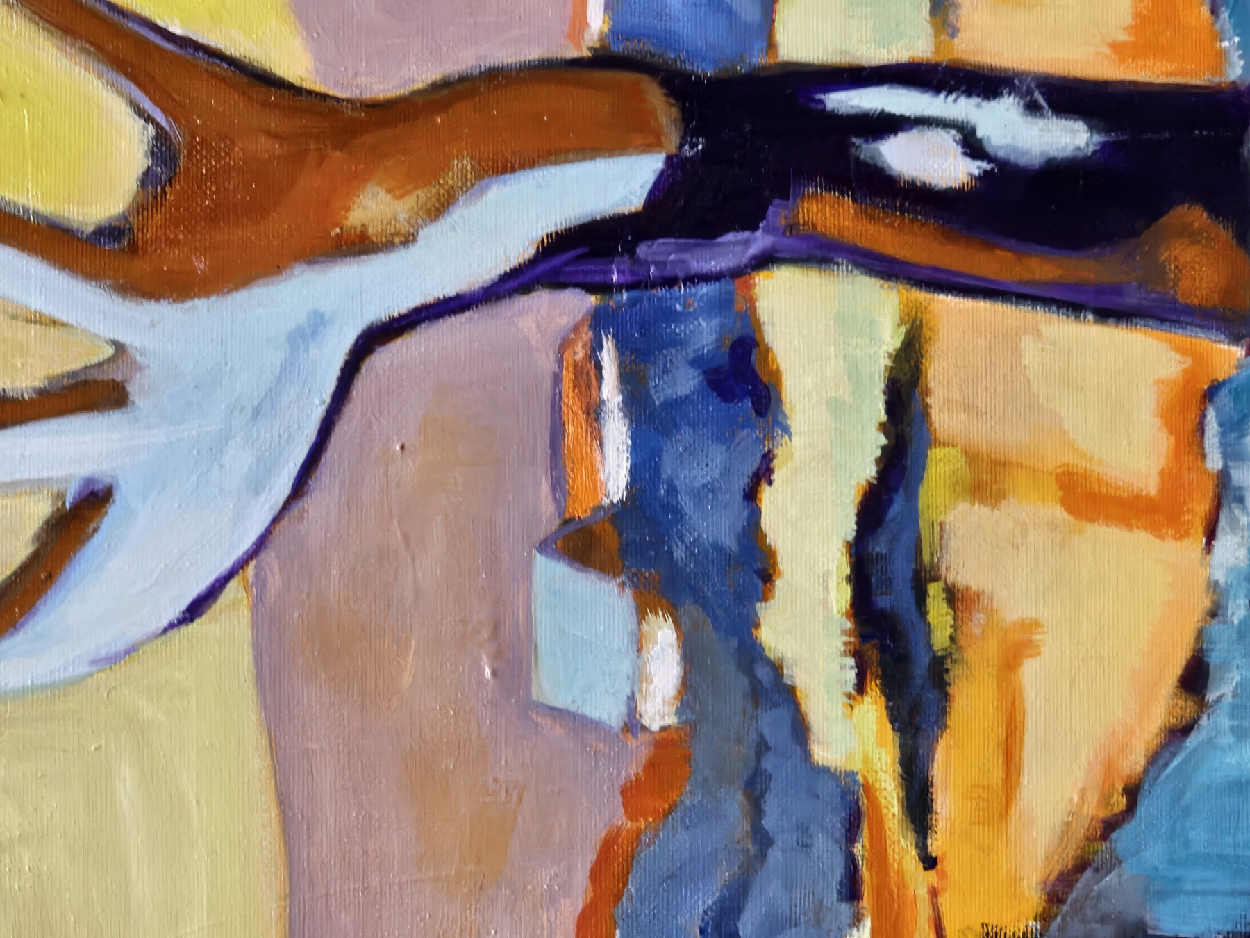 Patrick Briere, Champs joyeux 10, peinture - Galerie de vente et d’achat d’art contemporain en ligne Artalistic