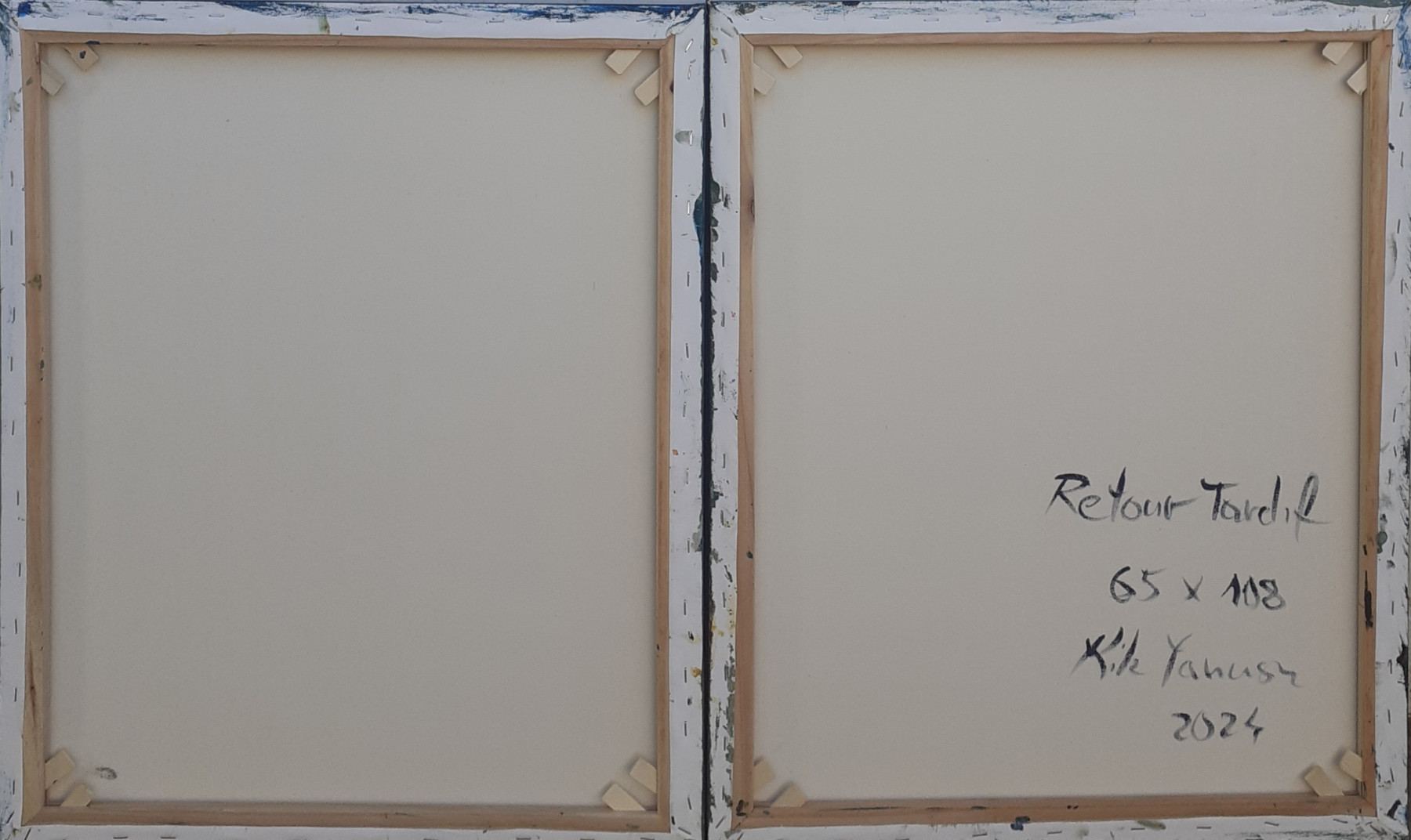 Janusz Kik, Retour tardif, peinture - Galerie de vente et d’achat d’art contemporain en ligne Artalistic