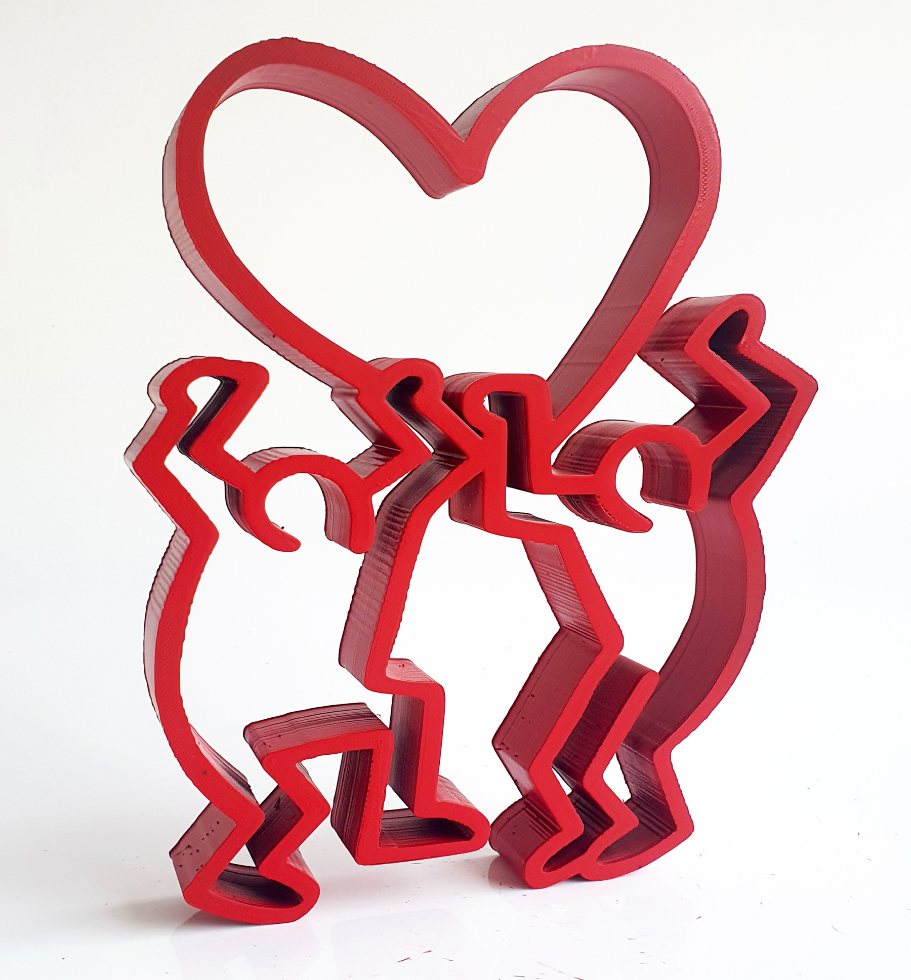 Spyddy, Amour Haring Love, sculpture - Galerie de vente et d’achat d’art contemporain en ligne Artalistic