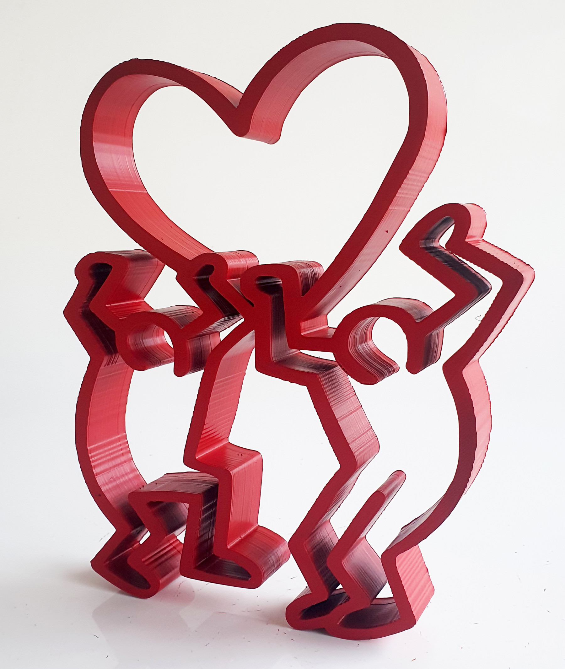 Spyddy, Amour Haring Love, sculpture - Galerie de vente et d’achat d’art contemporain en ligne Artalistic
