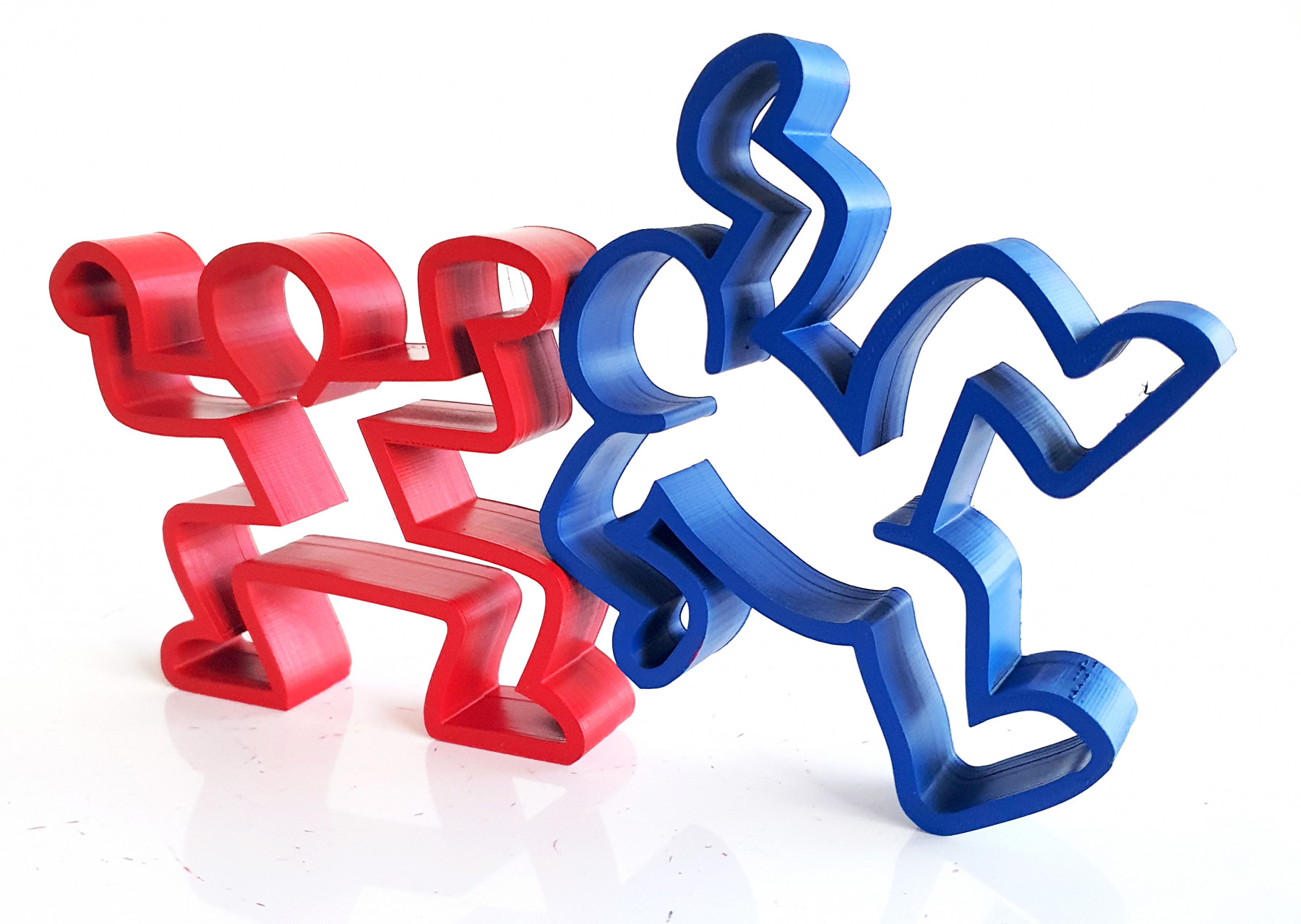 Spyddy, 2 boys Haring, sculpture - Galerie de vente et d’achat d’art contemporain en ligne Artalistic