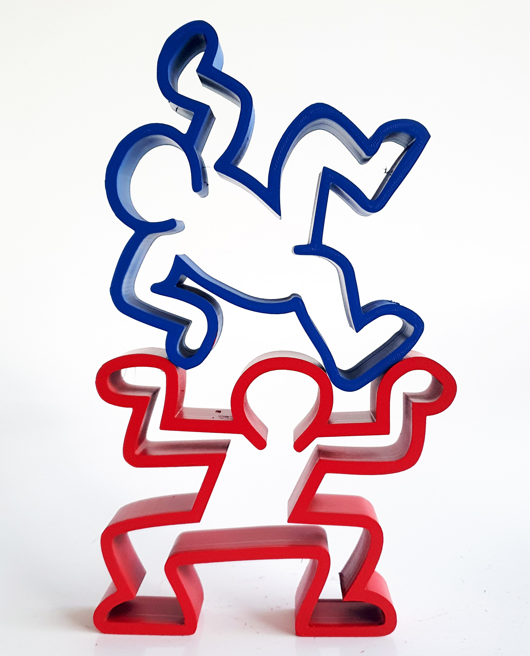 Spyddy, 2 boys Haring, sculpture - Galerie de vente et d’achat d’art contemporain en ligne Artalistic