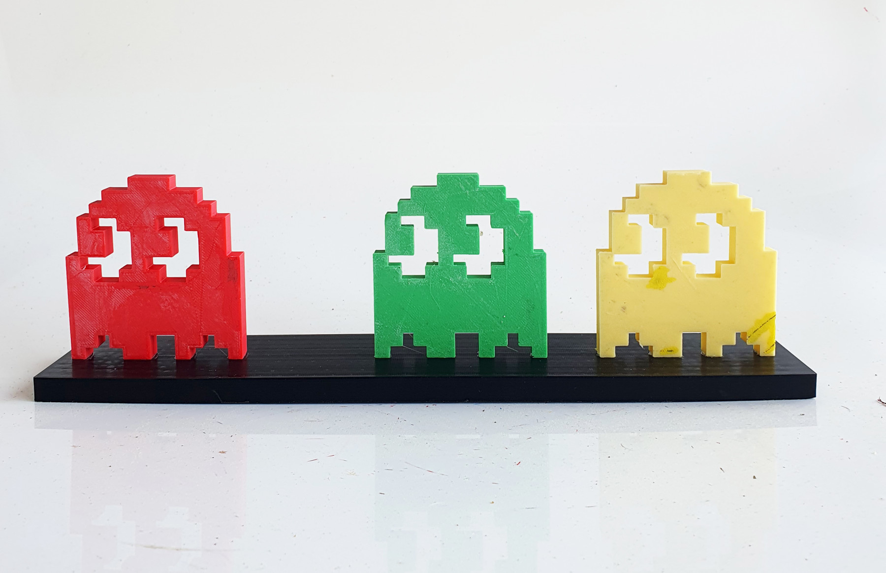 PyB, Pacman fantoms invader, sculpture - Galerie de vente et d’achat d’art contemporain en ligne Artalistic