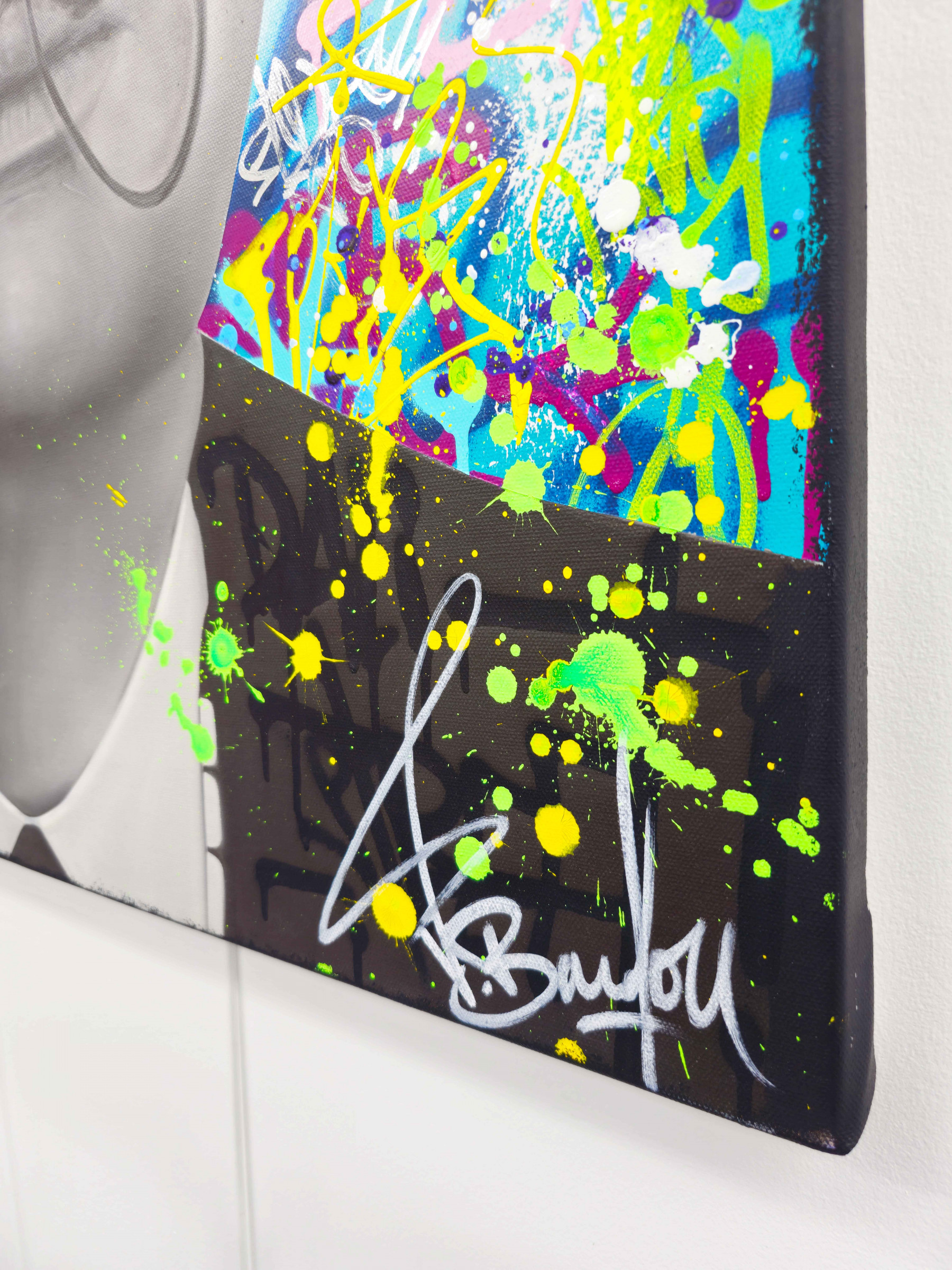 Vincent Bardou, Salvador Dali, peinture - Galerie de vente et d’achat d’art contemporain en ligne Artalistic