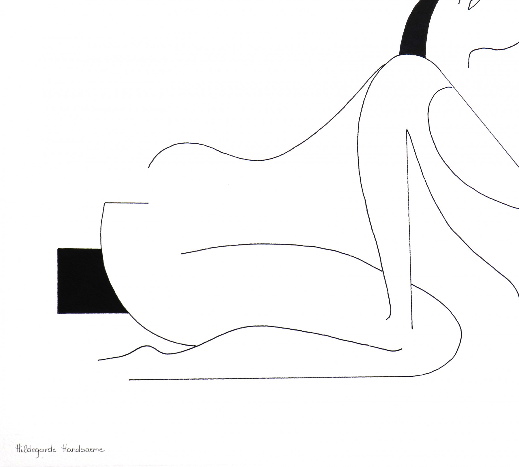 Hildegarde Handsaeme, Bound of love II, dessin - Galerie de vente et d’achat d’art contemporain en ligne Artalistic