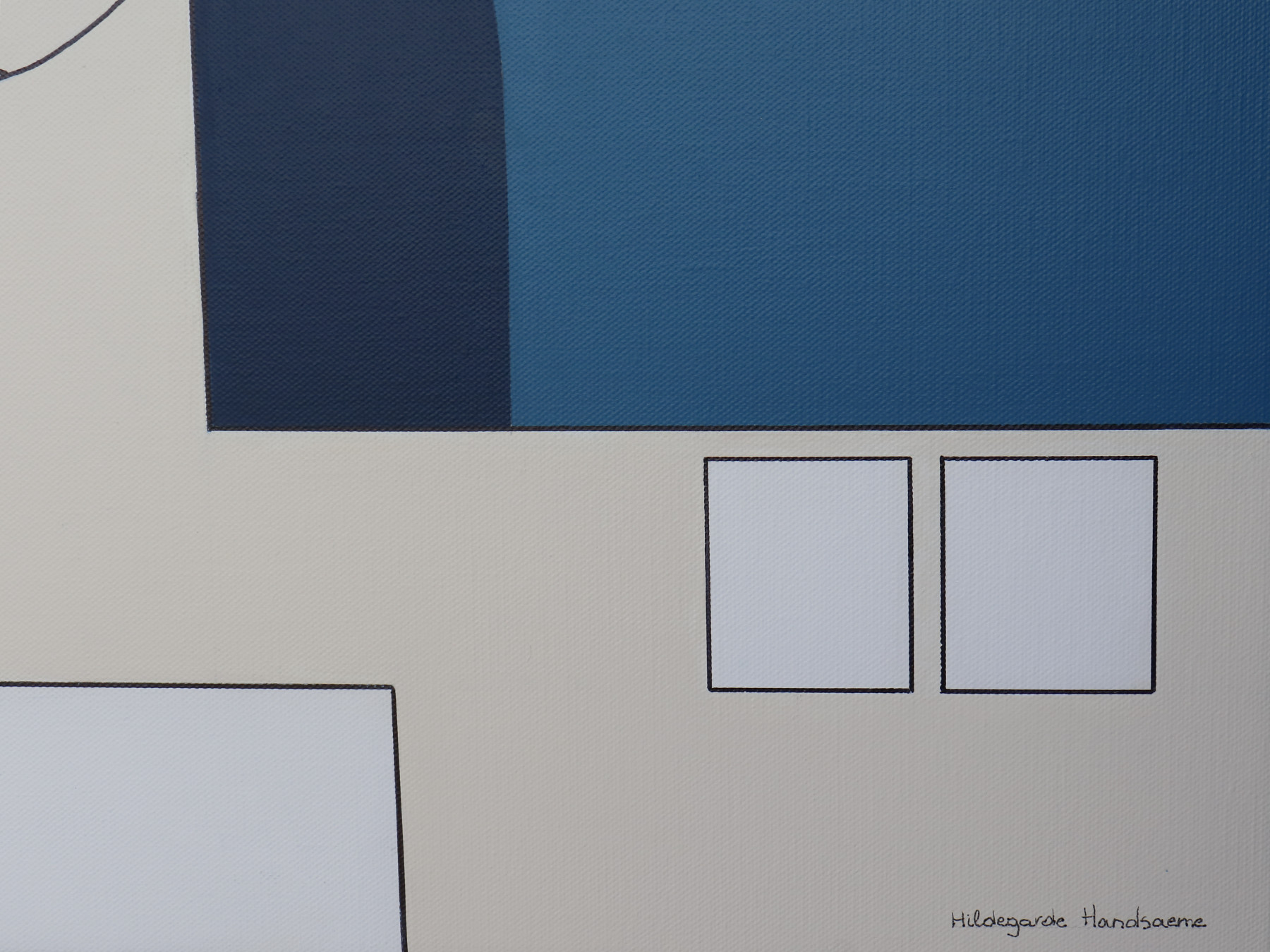 Hildegarde Handsaeme, L'art de l'équilibre, peinture - Galerie de vente et d’achat d’art contemporain en ligne Artalistic