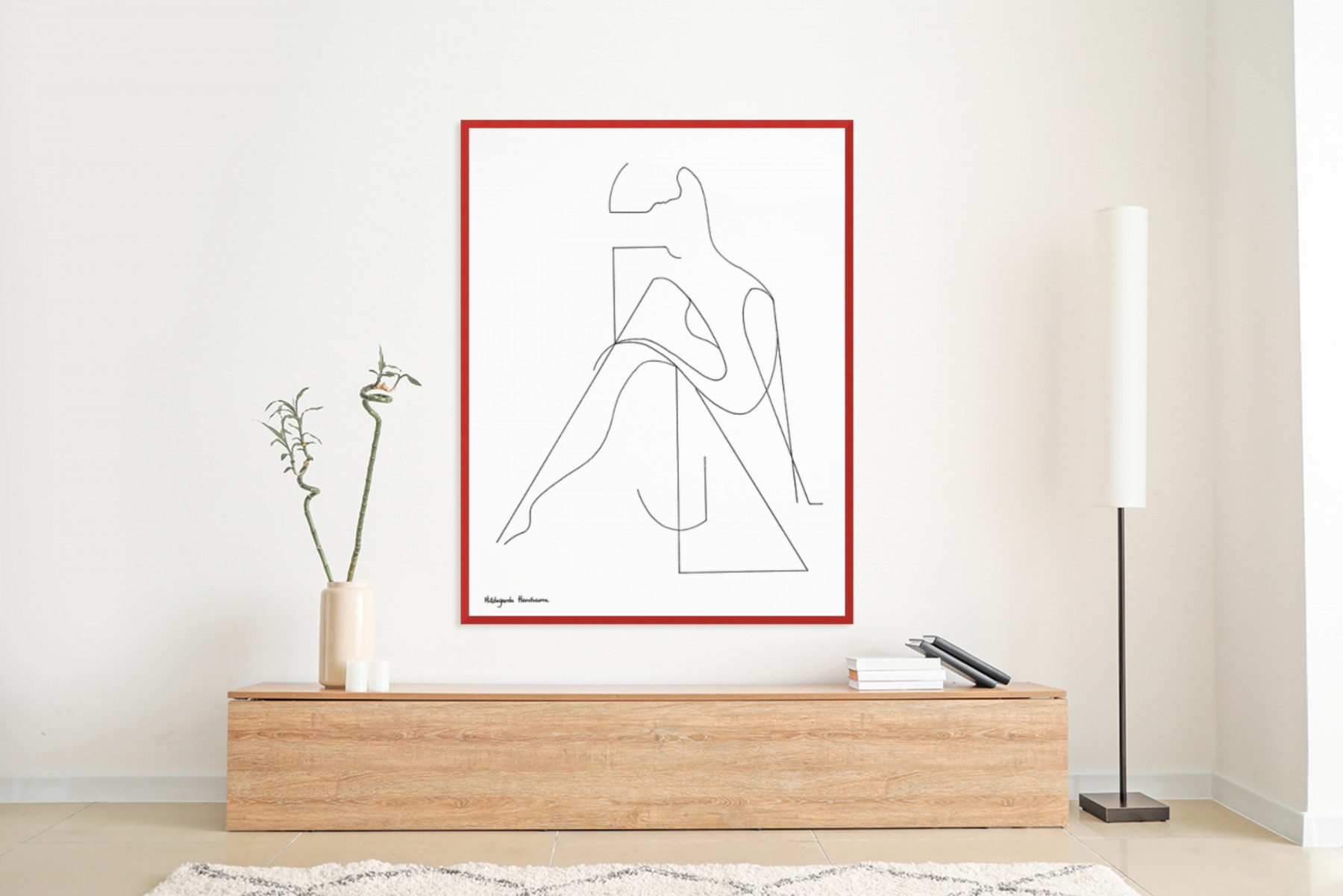 Hildegarde Handsaeme, Poésie des lignes, drawing - Artalistic online contemporary art buying and selling gallery