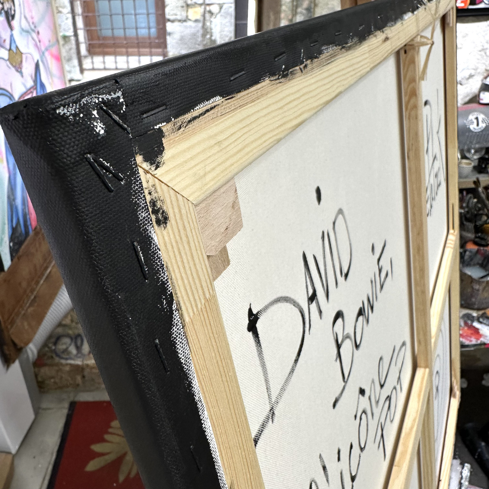 Patrick Cornée, David Bowie, peinture - Galerie de vente et d’achat d’art contemporain en ligne Artalistic