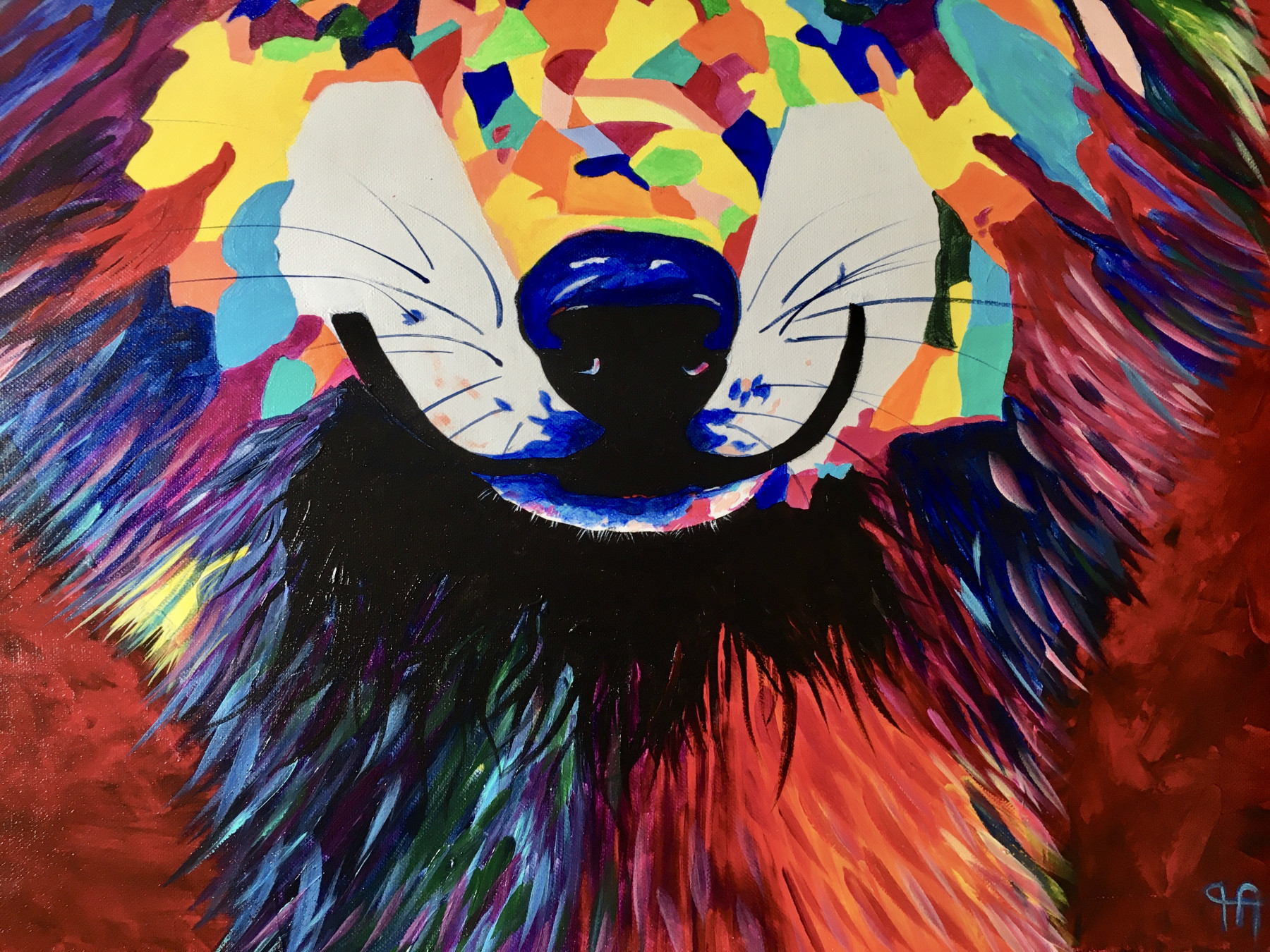 Françoise Augustine, Rio, peinture - Galerie de vente et d’achat d’art contemporain en ligne Artalistic