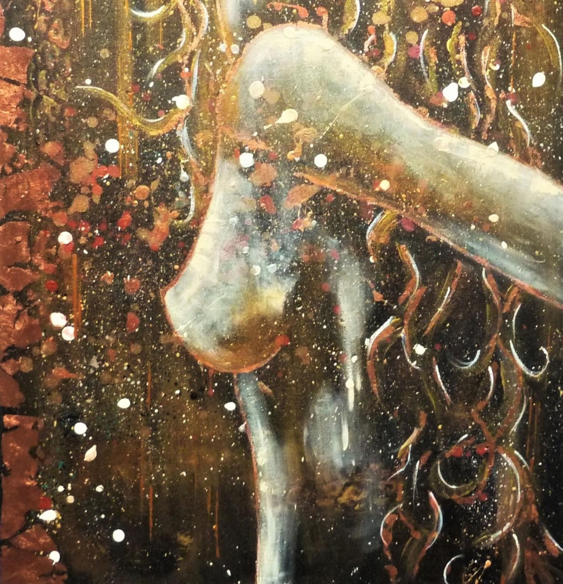 Anne Robin, Grains de beauté, peinture - Galerie de vente et d’achat d’art contemporain en ligne Artalistic