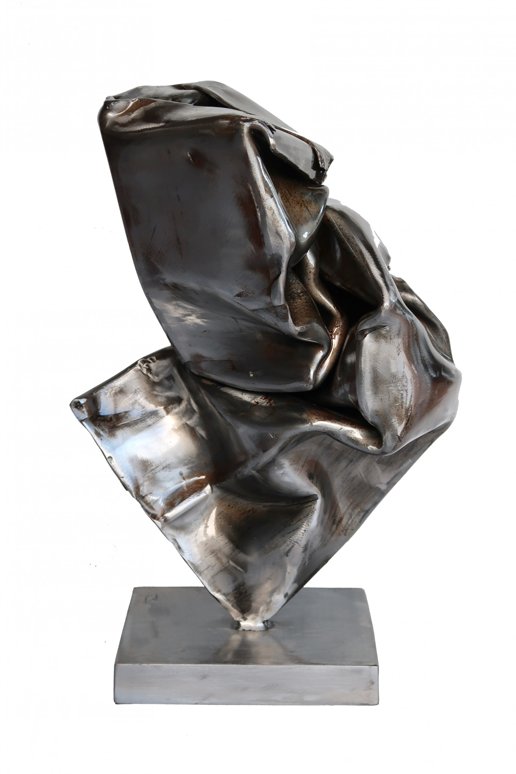 Martinez, Compression tubular, sculpture - Galerie de vente et d’achat d’art contemporain en ligne Artalistic
