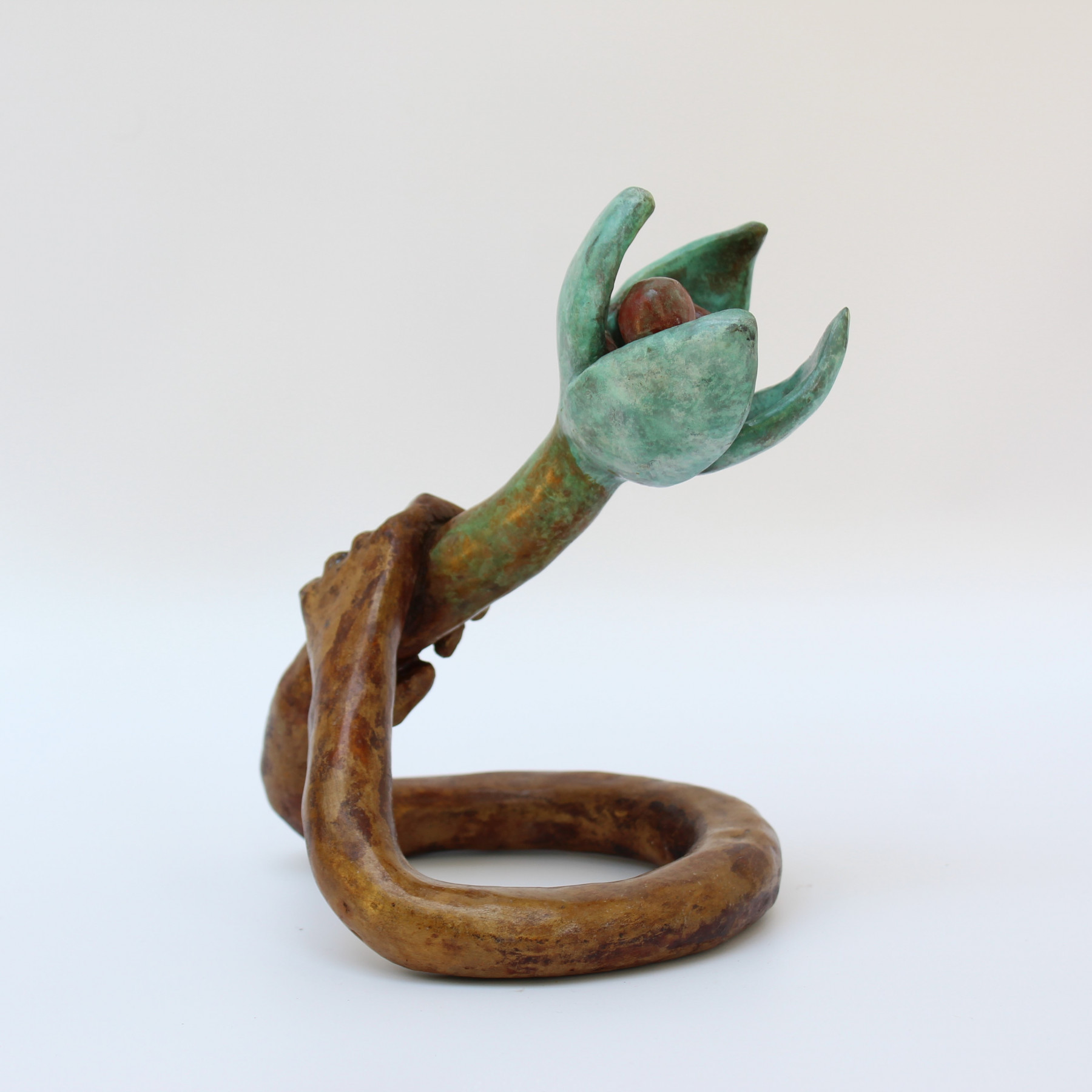 Didier Fournier, Fleur, sculpture - Galerie de vente et d’achat d’art contemporain en ligne Artalistic