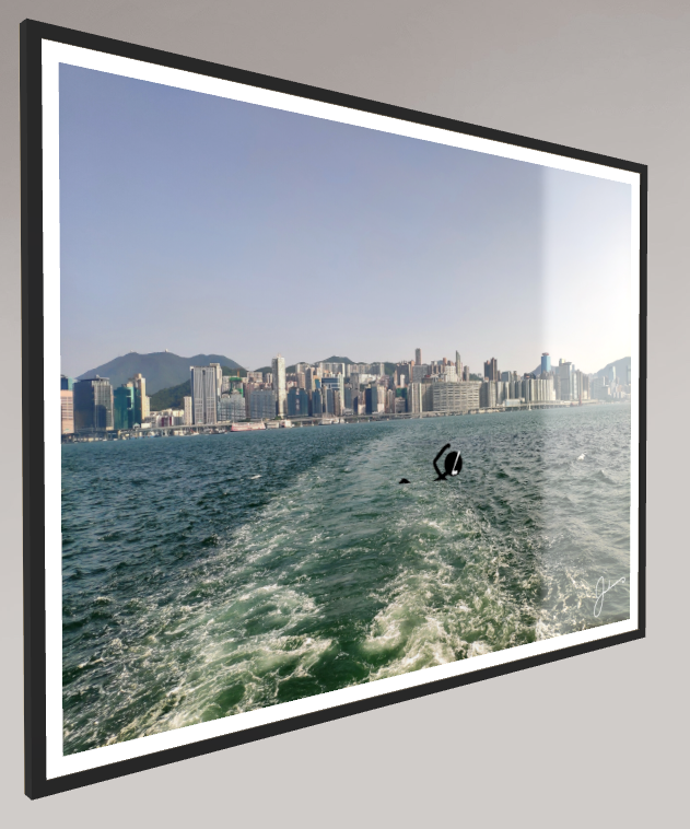 Jia Li, Echappée du nageur Hongkongais, photo - Galerie de vente et d’achat d’art contemporain en ligne Artalistic