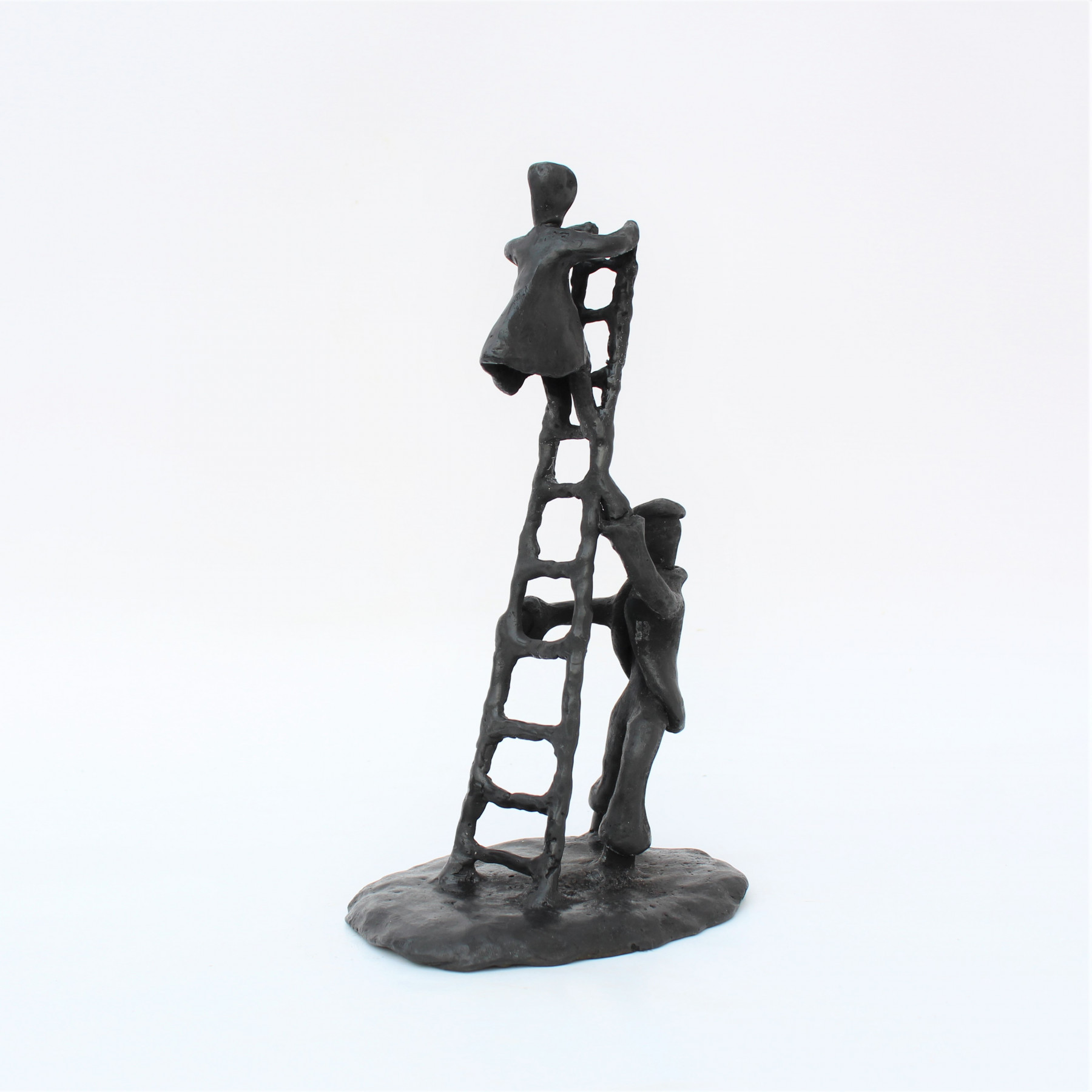Didier Fournier, L'échelle, sculpture - Galerie de vente et d’achat d’art contemporain en ligne Artalistic