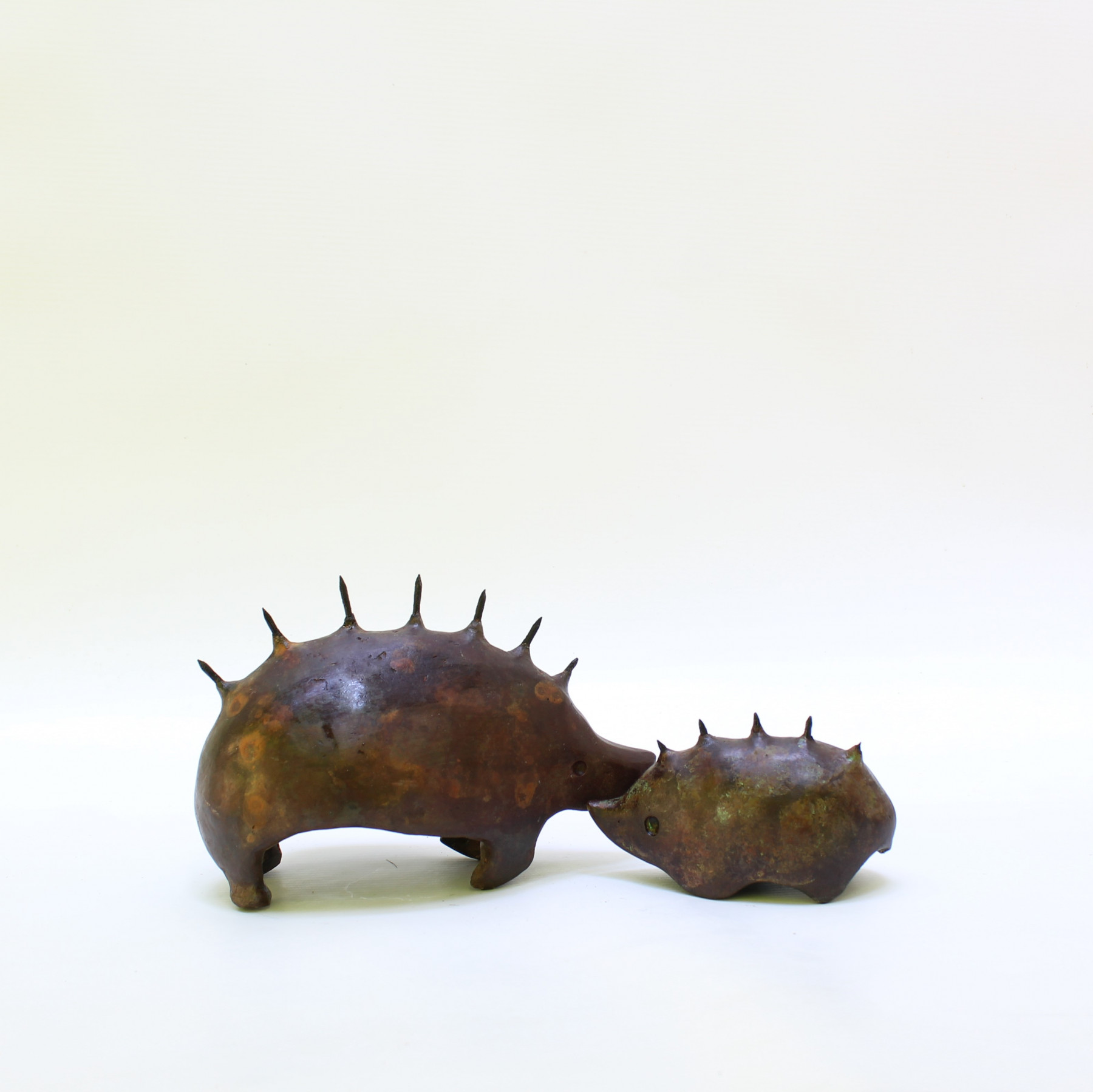 Didier Fournier, Hérissons, sculpture - Galerie de vente et d’achat d’art contemporain en ligne Artalistic