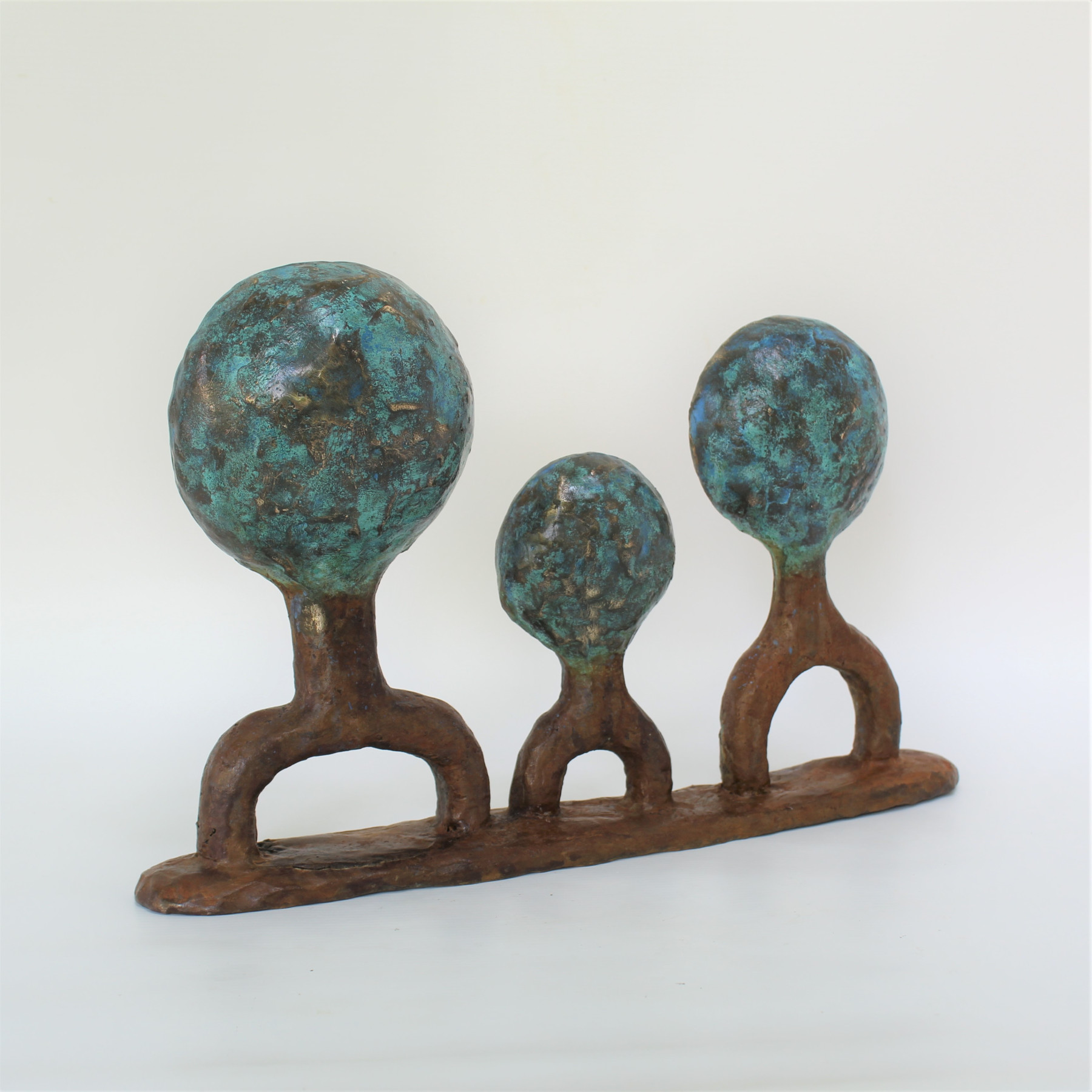 Didier Fournier, Famille, Sculpture - Galerie de vente et d’achat d’art contemporain en ligne Artalistic