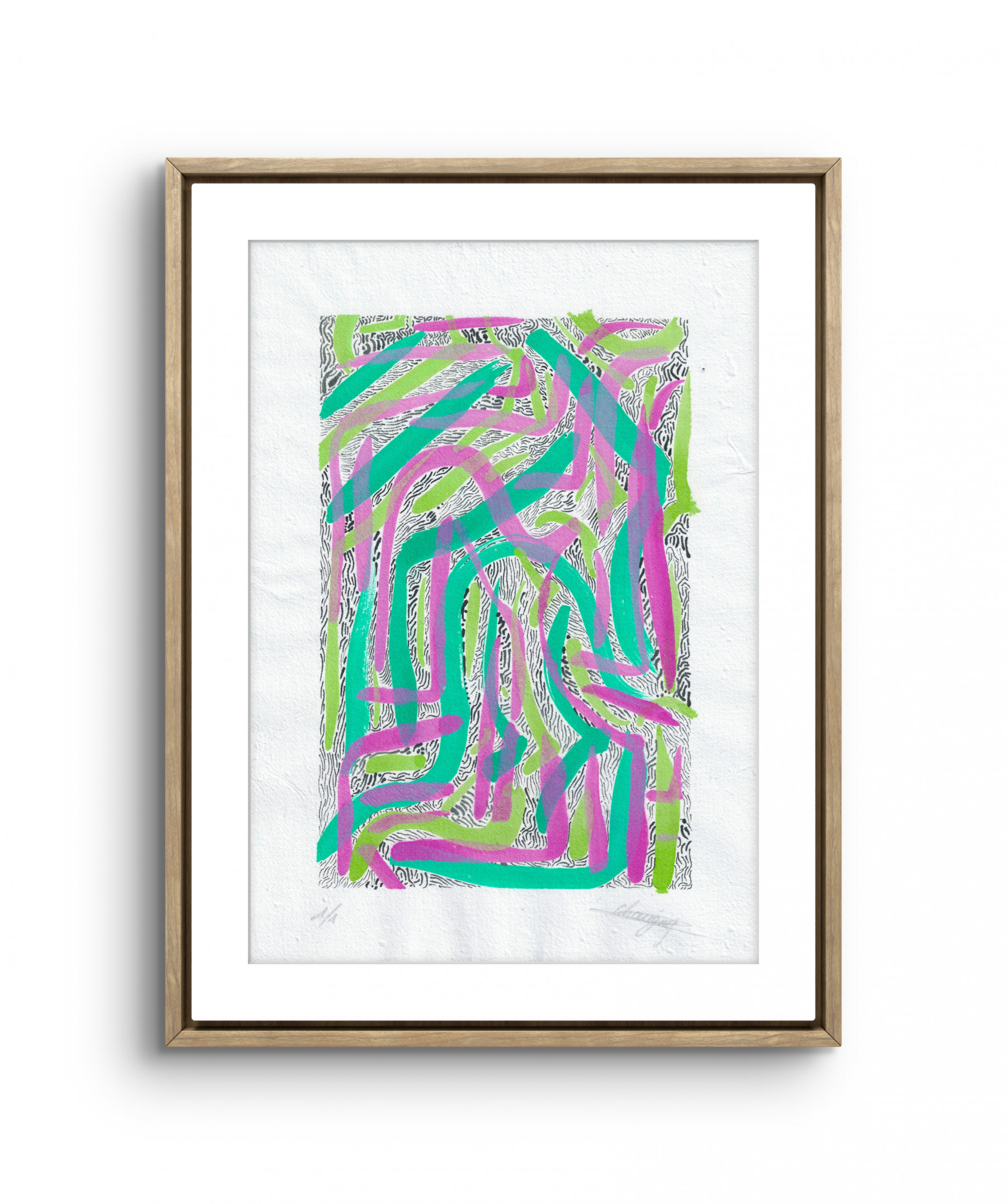 Juliette Charigny, Lumbricina n°6, peinture - Galerie de vente et d’achat d’art contemporain en ligne Artalistic