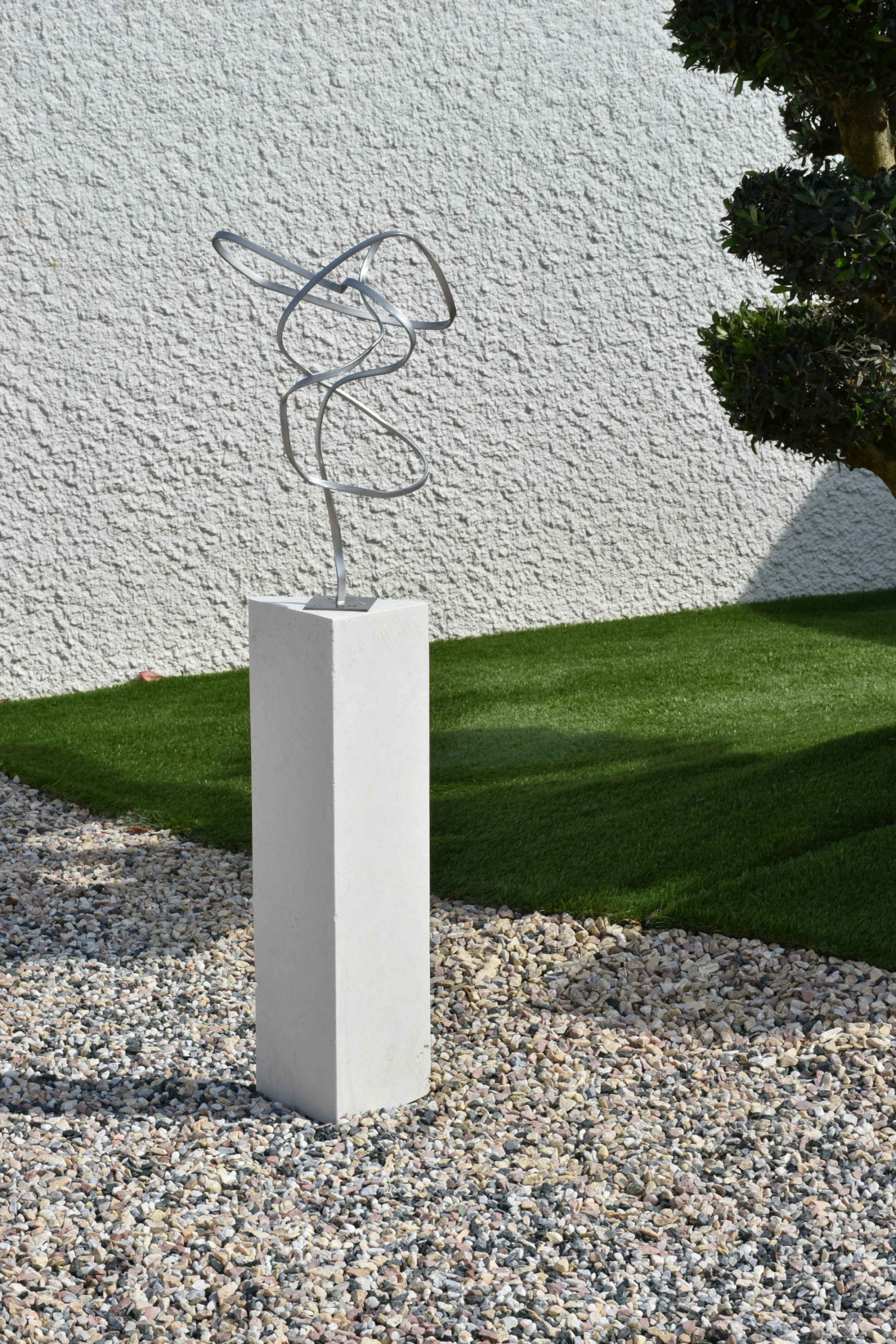 Yannick Bouillault, Serpentant inox, sculpture - Galerie de vente et d’achat d’art contemporain en ligne Artalistic