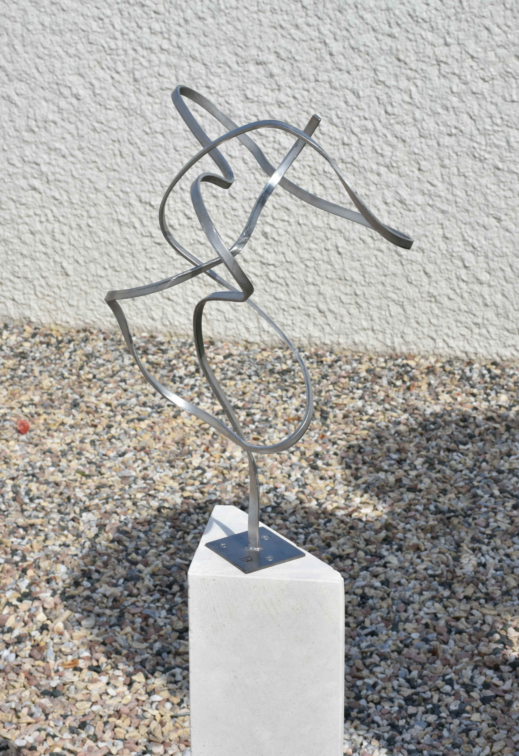 Yannick Bouillault, Serpentant inox, sculpture - Galerie de vente et d’achat d’art contemporain en ligne Artalistic
