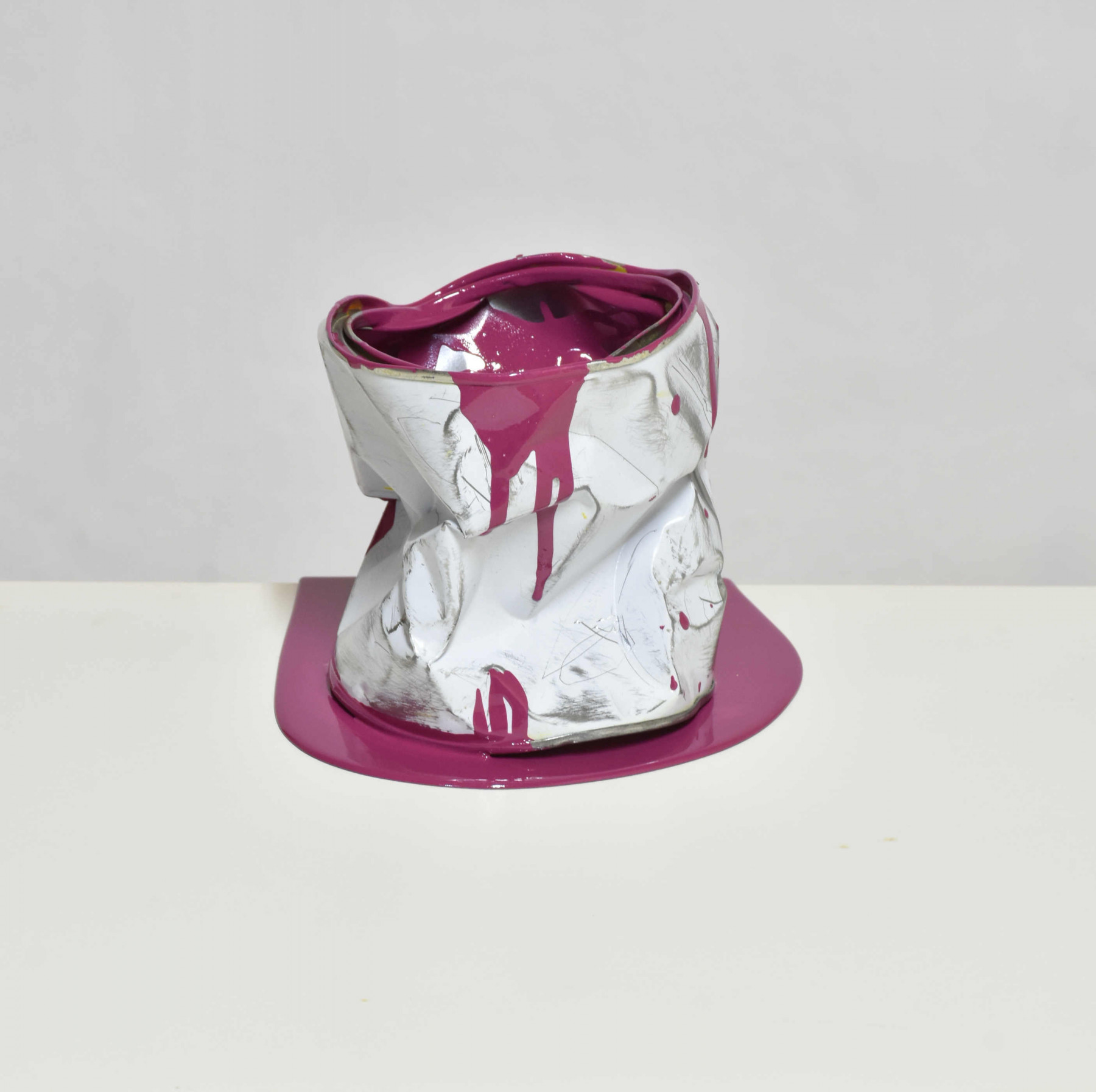 Yannick Bouillault, le vieux pot de peinture, sculpture - Galerie de vente et d’achat d’art contemporain en ligne Artalistic