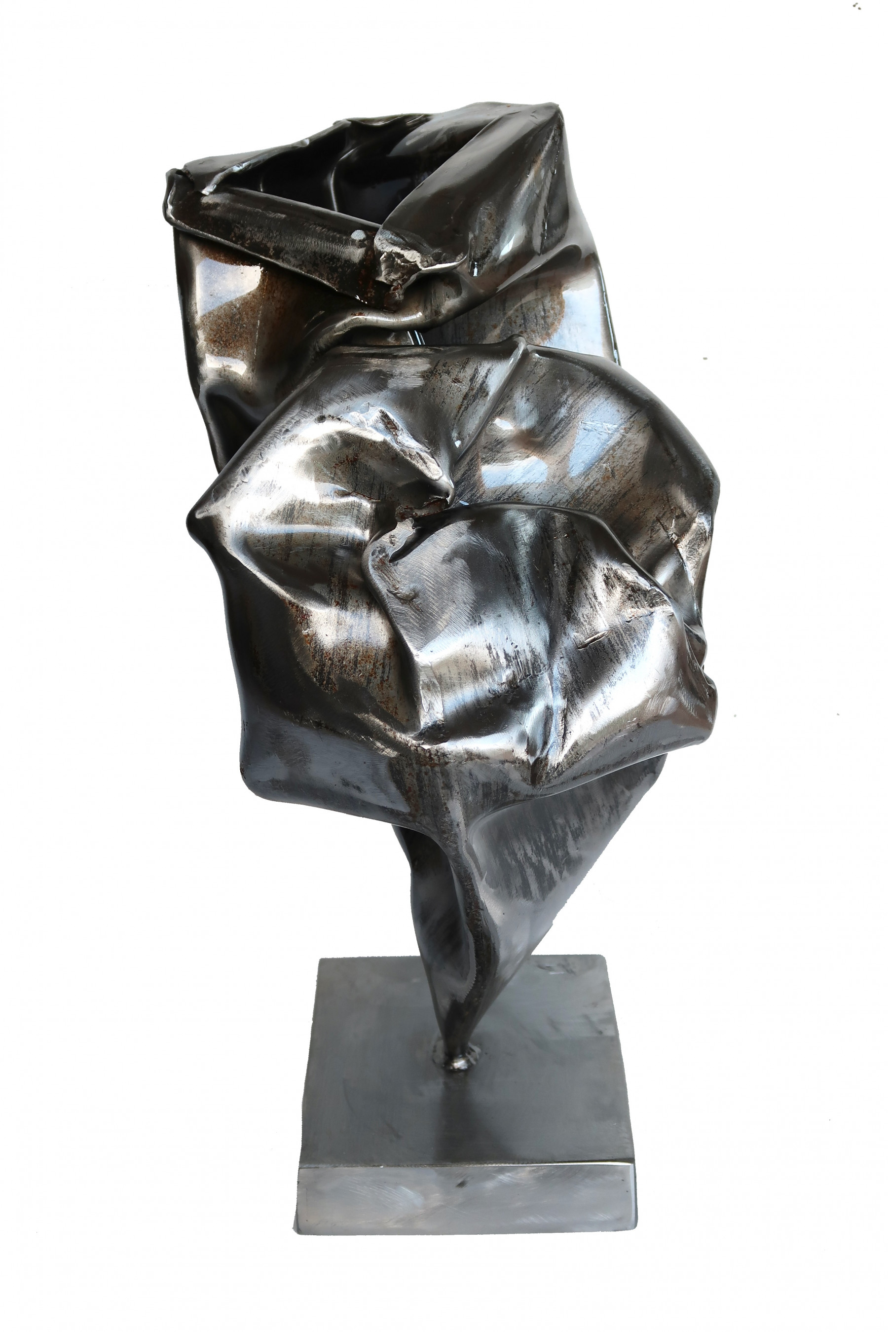 Martinez, Compression tubular, sculpture - Galerie de vente et d’achat d’art contemporain en ligne Artalistic
