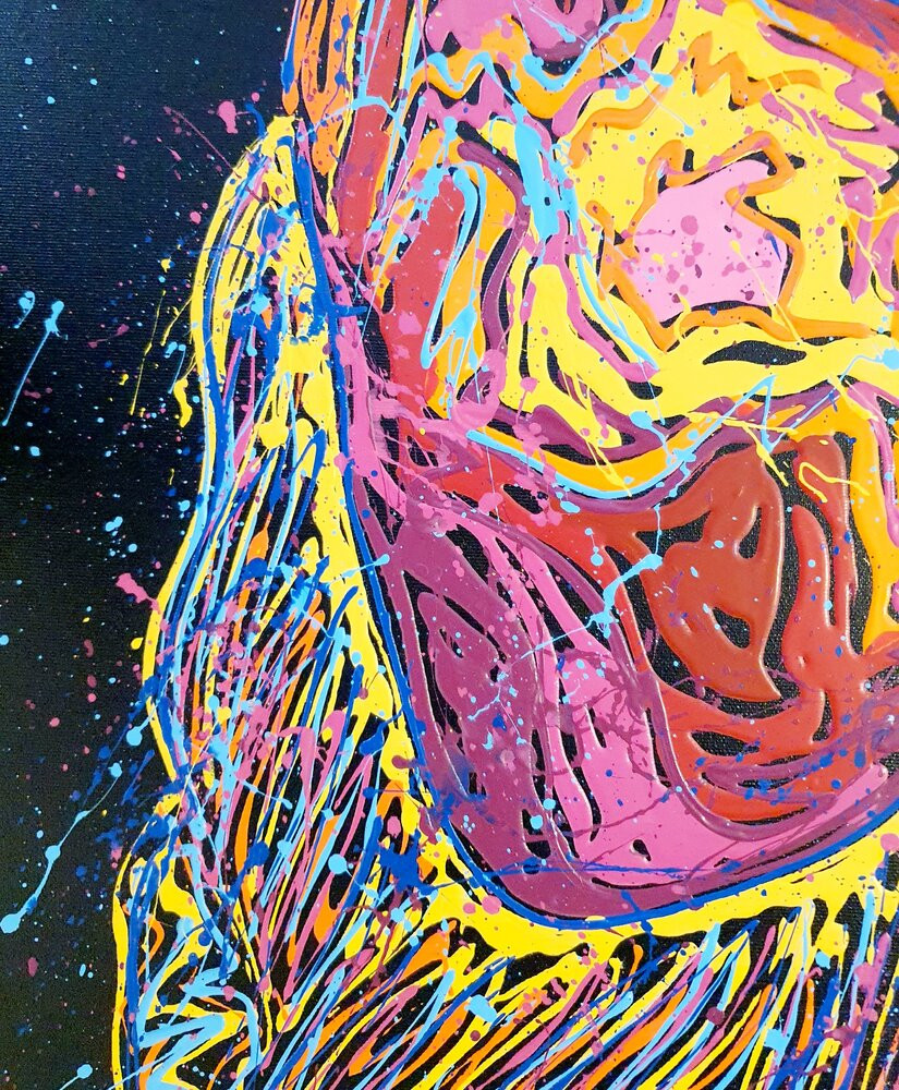 Flow, Extase, peinture - Galerie de vente et d’achat d’art contemporain en ligne Artalistic