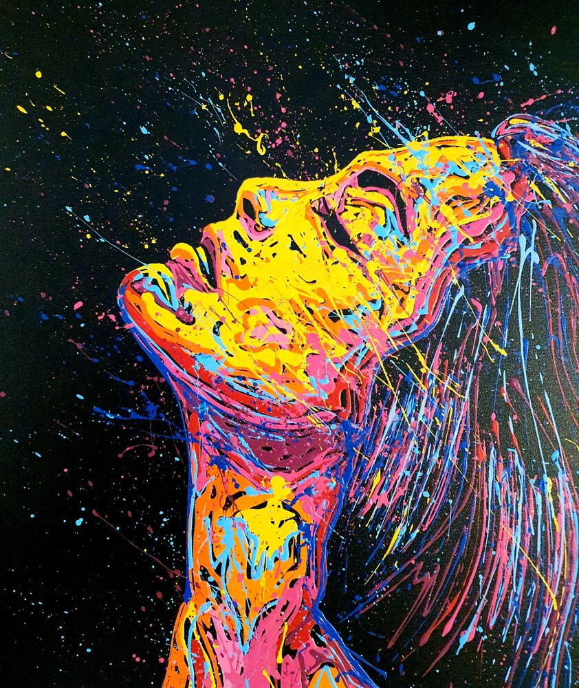 Flow, Extase, peinture - Galerie de vente et d’achat d’art contemporain en ligne Artalistic