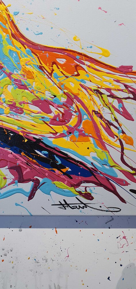 Flow, Notorious big, peinture - Galerie de vente et d’achat d’art contemporain en ligne Artalistic