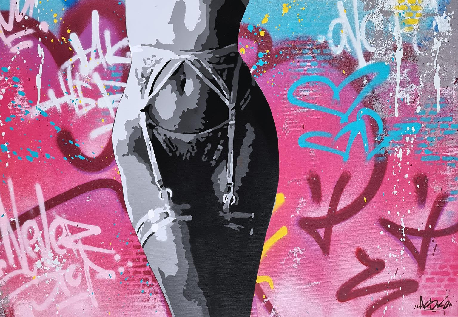 Asko Art, Natalia, Peinture - Galerie de vente et d’achat d’art contemporain en ligne Artalistic