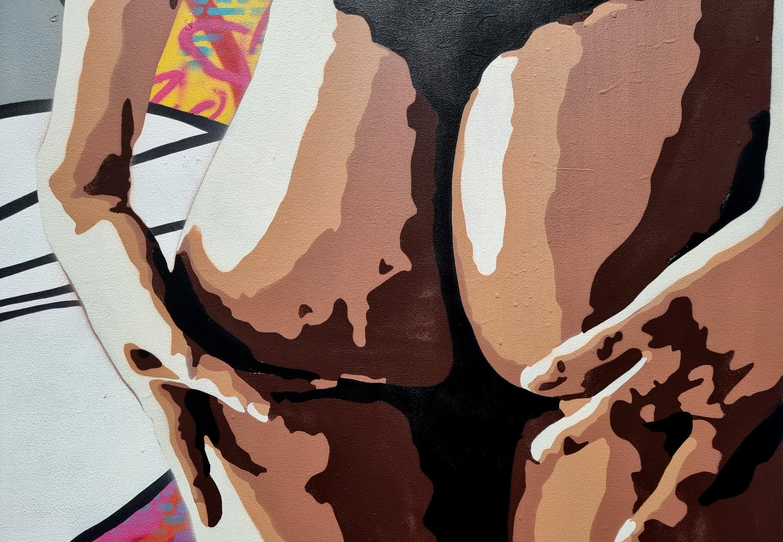 Asko Art, Hey Sexy, Peinture - Galerie de vente et d’achat d’art contemporain en ligne Artalistic