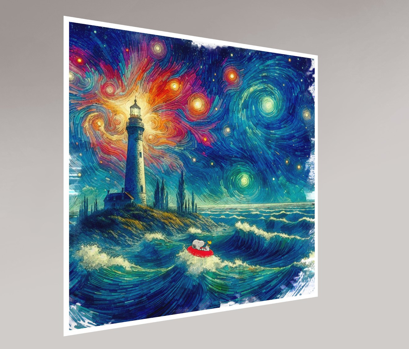 Benny Arte, Snoopy nuit paisible, edition - Galerie de vente et d’achat d’art contemporain en ligne Artalistic