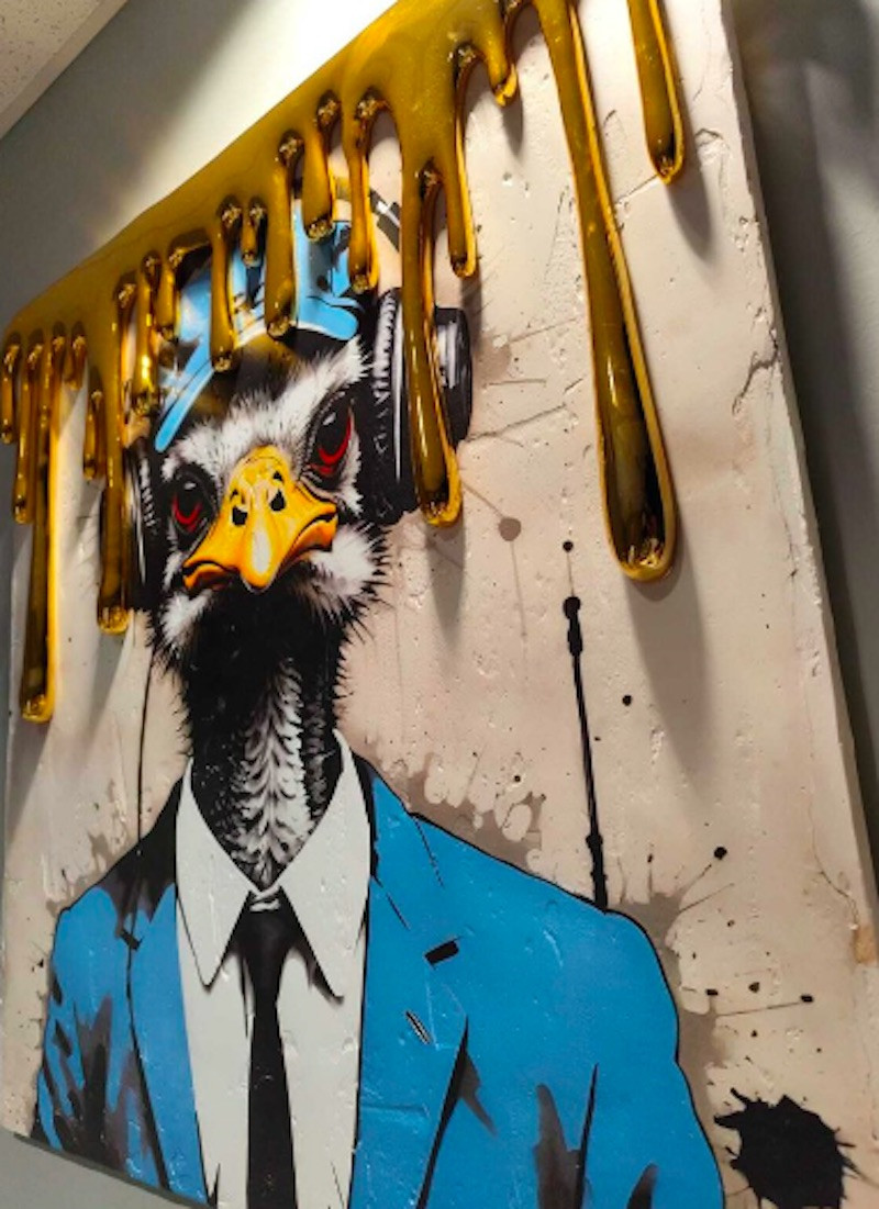 Sagrasse, golden art, edition - Galerie de vente et d’achat d’art contemporain en ligne Artalistic