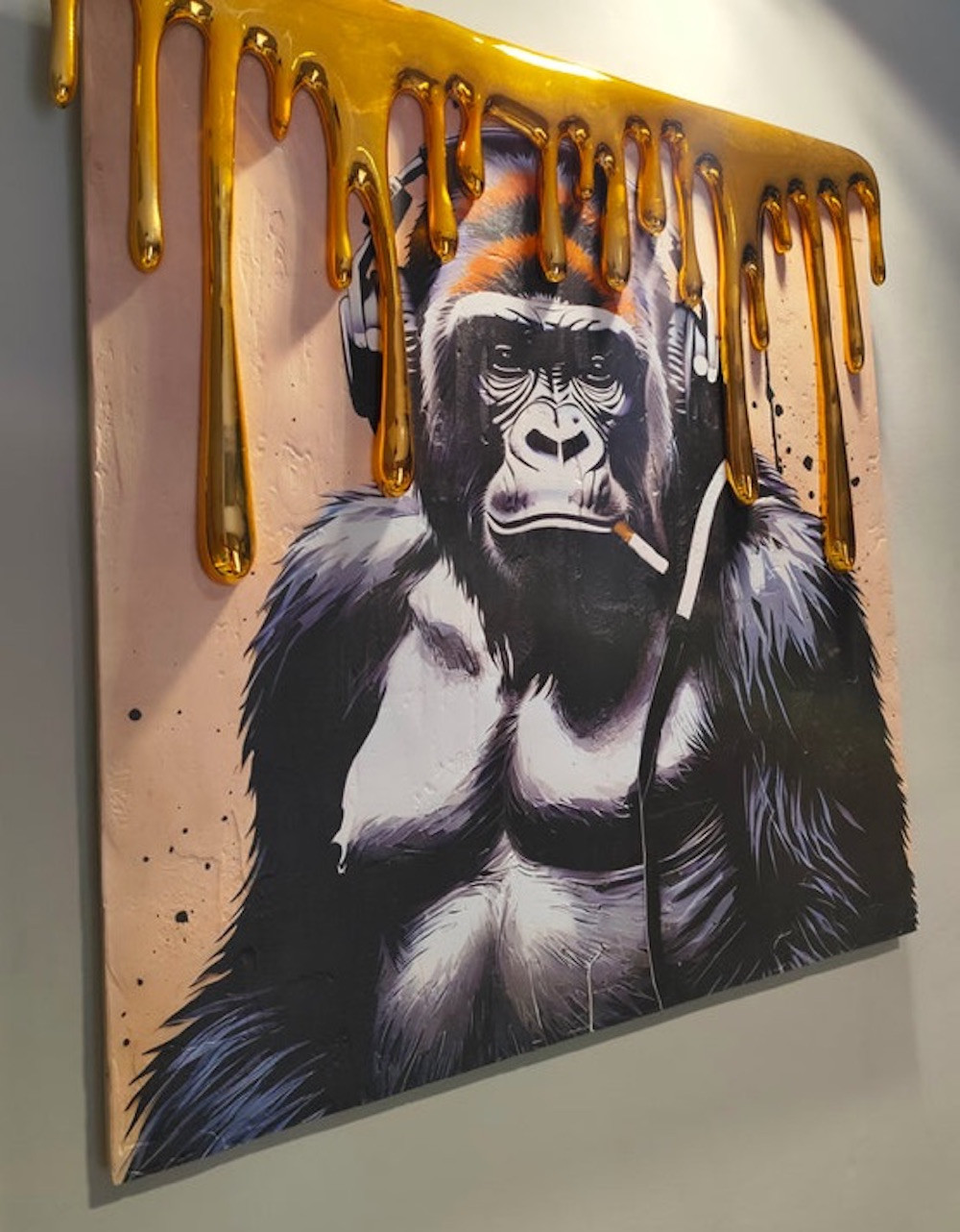 Sagrasse, Golden Art, peinture - Galerie de vente et d’achat d’art contemporain en ligne Artalistic