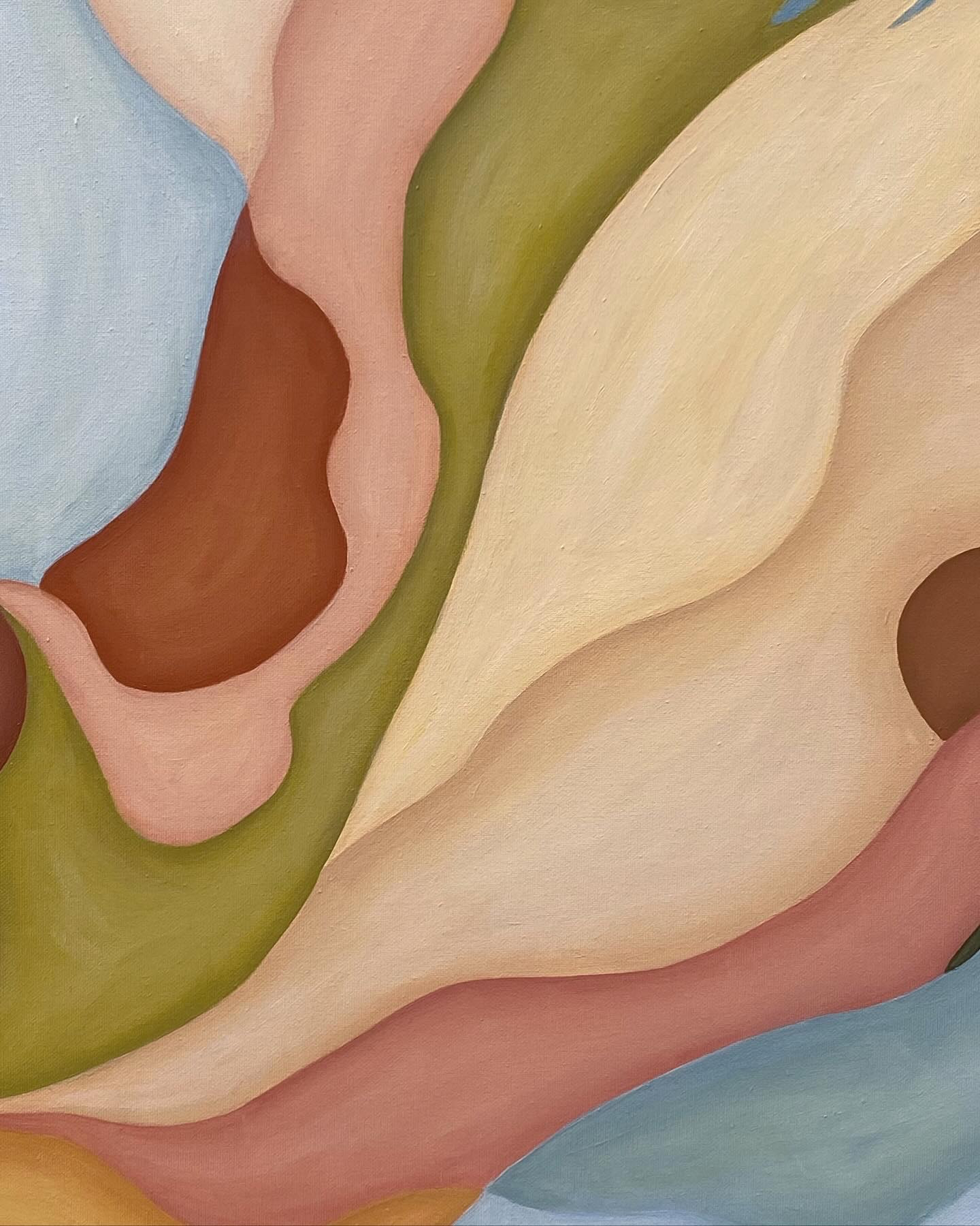 Léa Mongiat, Après l'orage, peinture - Galerie de vente et d’achat d’art contemporain en ligne Artalistic
