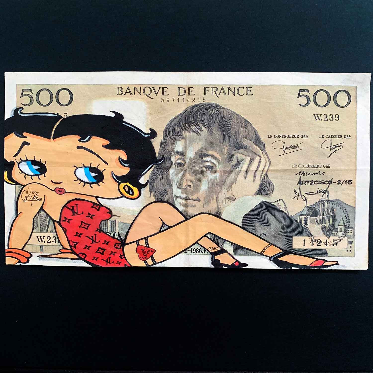 Cisco, Chipie, dessin - Galerie de vente et d’achat d’art contemporain en ligne Artalistic