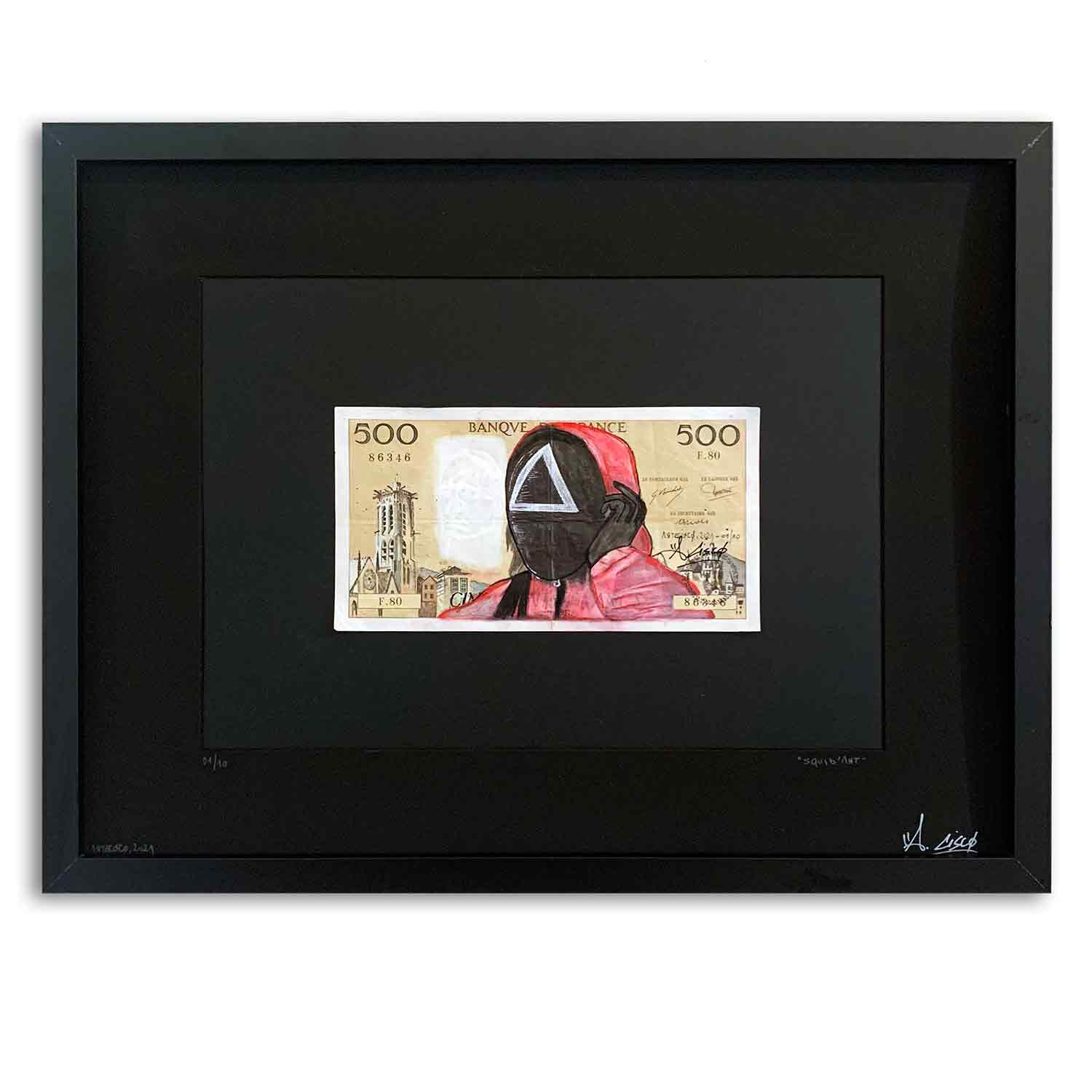 Cisco, Squid'Game, dessin - Galerie de vente et d’achat d’art contemporain en ligne Artalistic