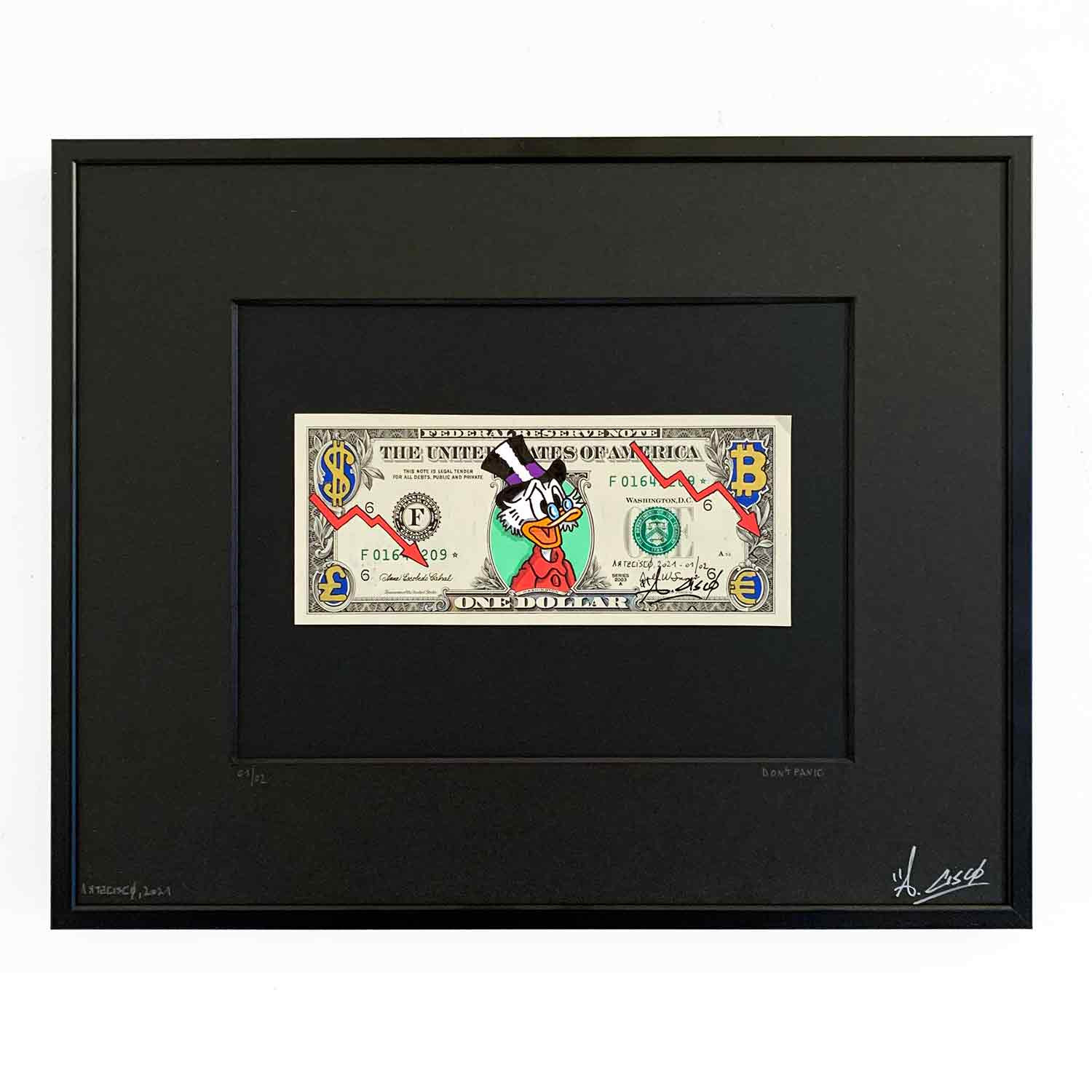 Cisco, Don't panic, dessin - Galerie de vente et d’achat d’art contemporain en ligne Artalistic